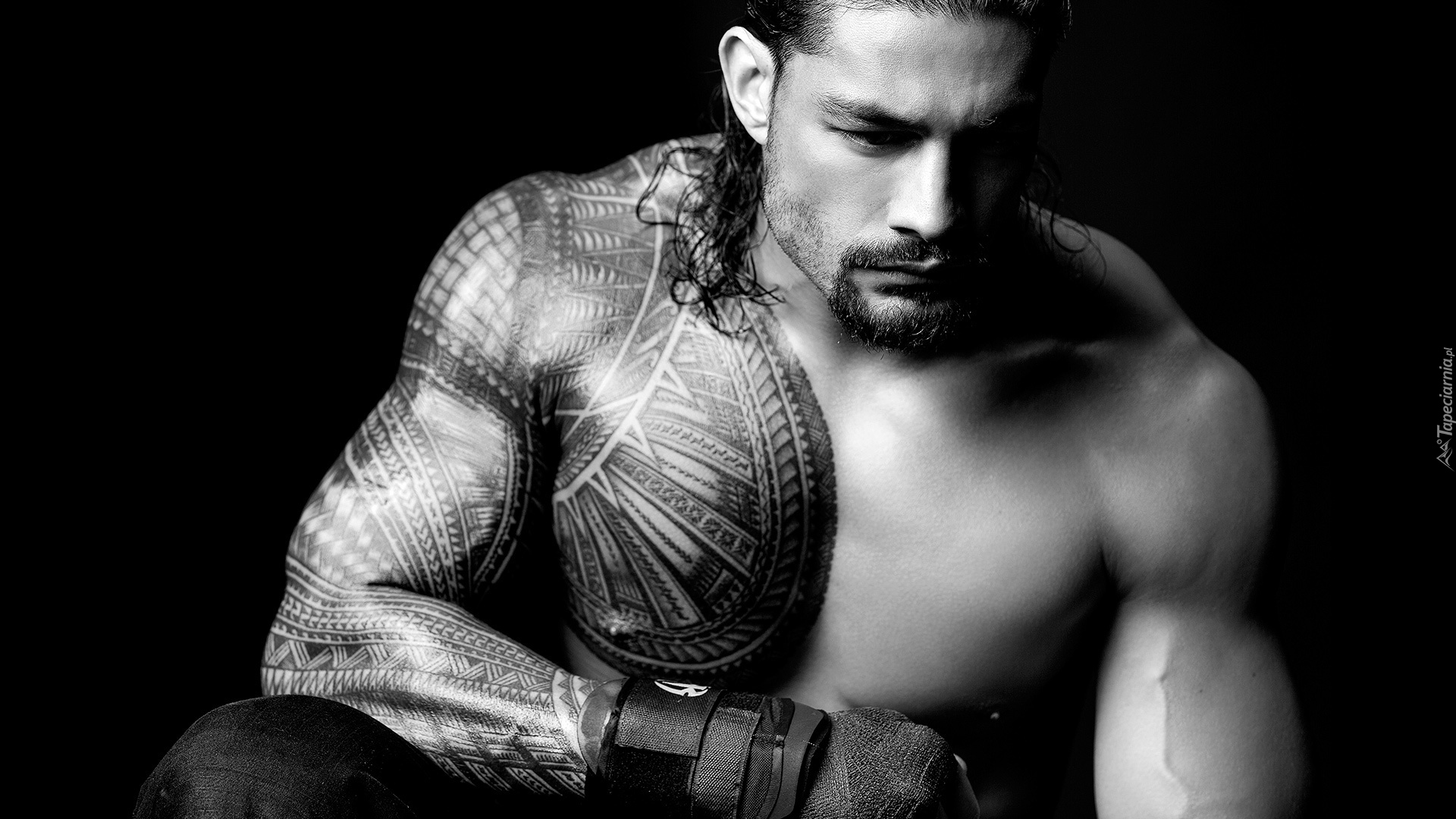 Roman Reigns, Wrestler, Tatuaż, Mięśnie