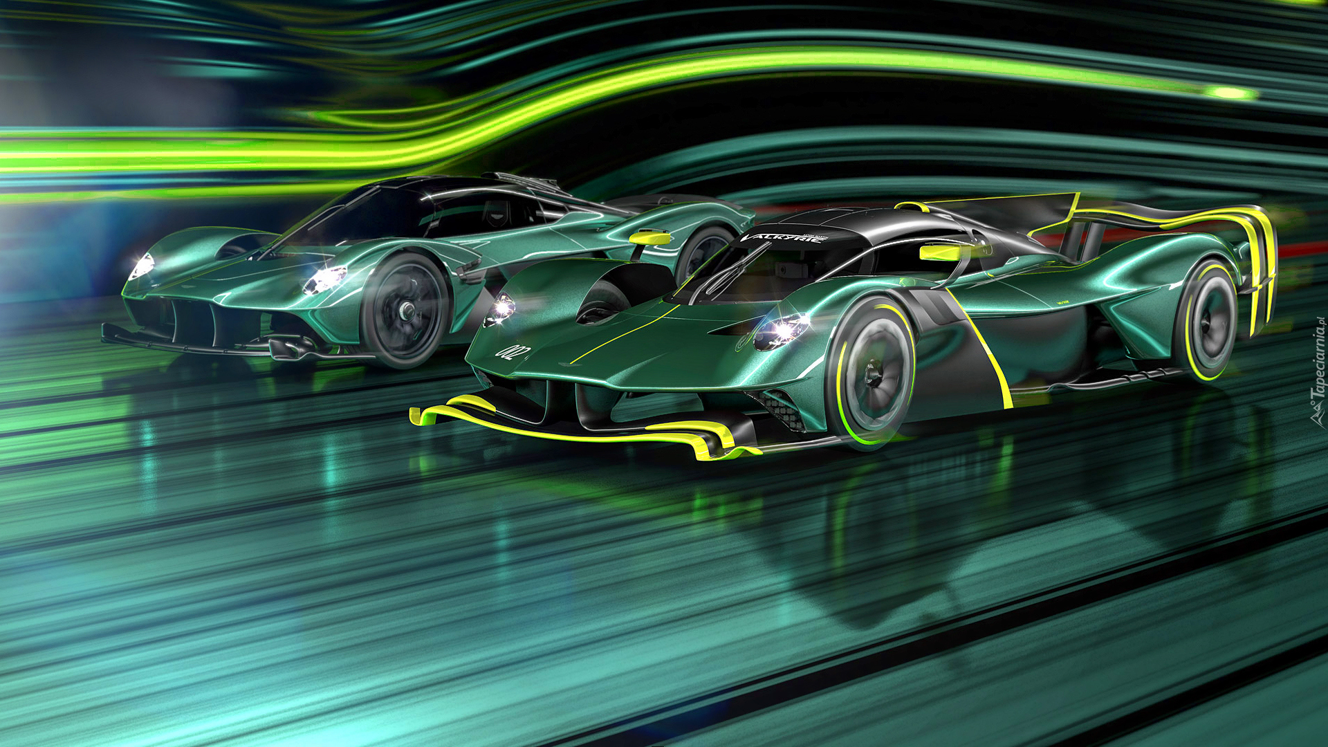 Dwa, Samochody, 3D, Aston Martin Valkyrie