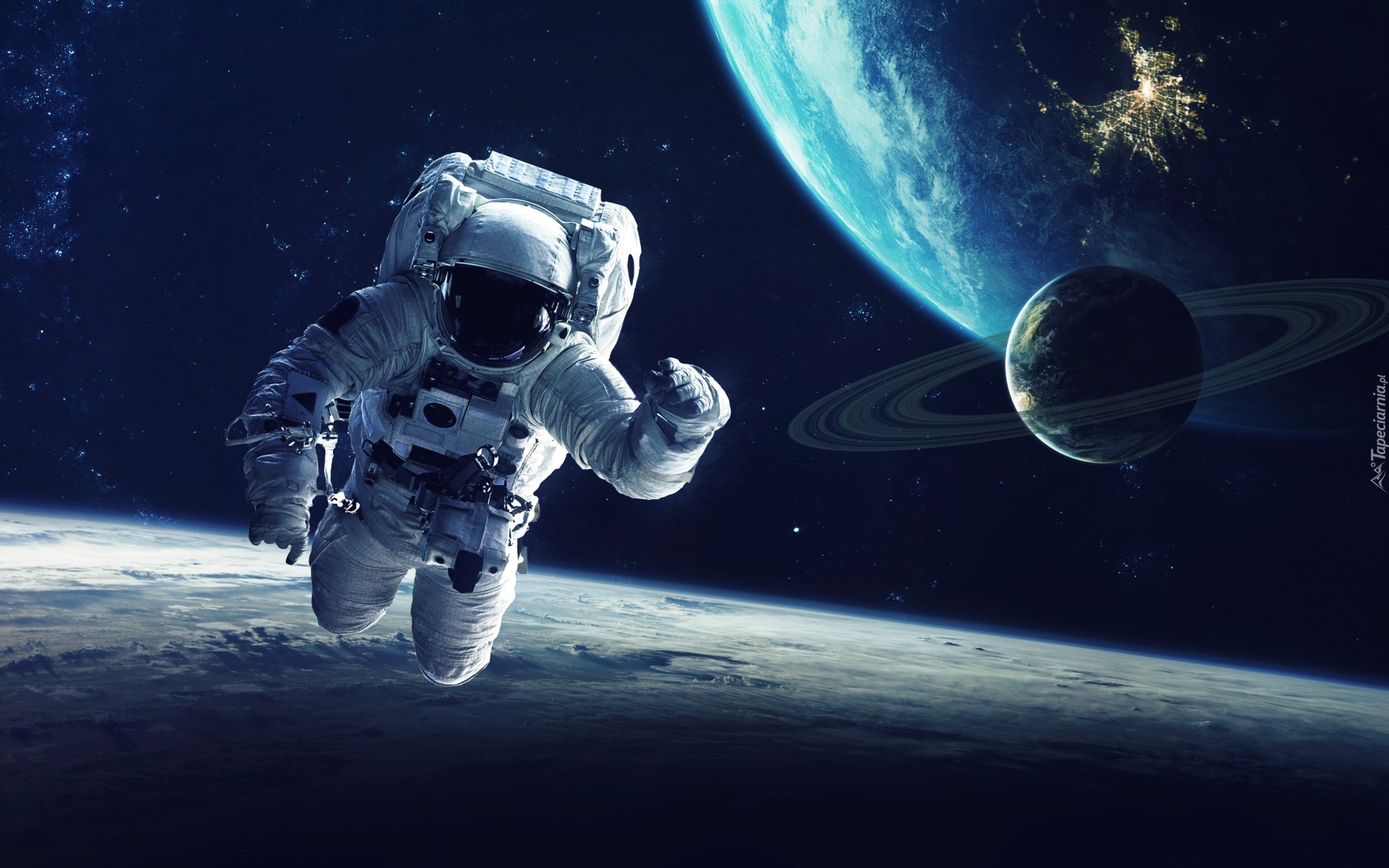 Astronauta, Kosmos, Planety