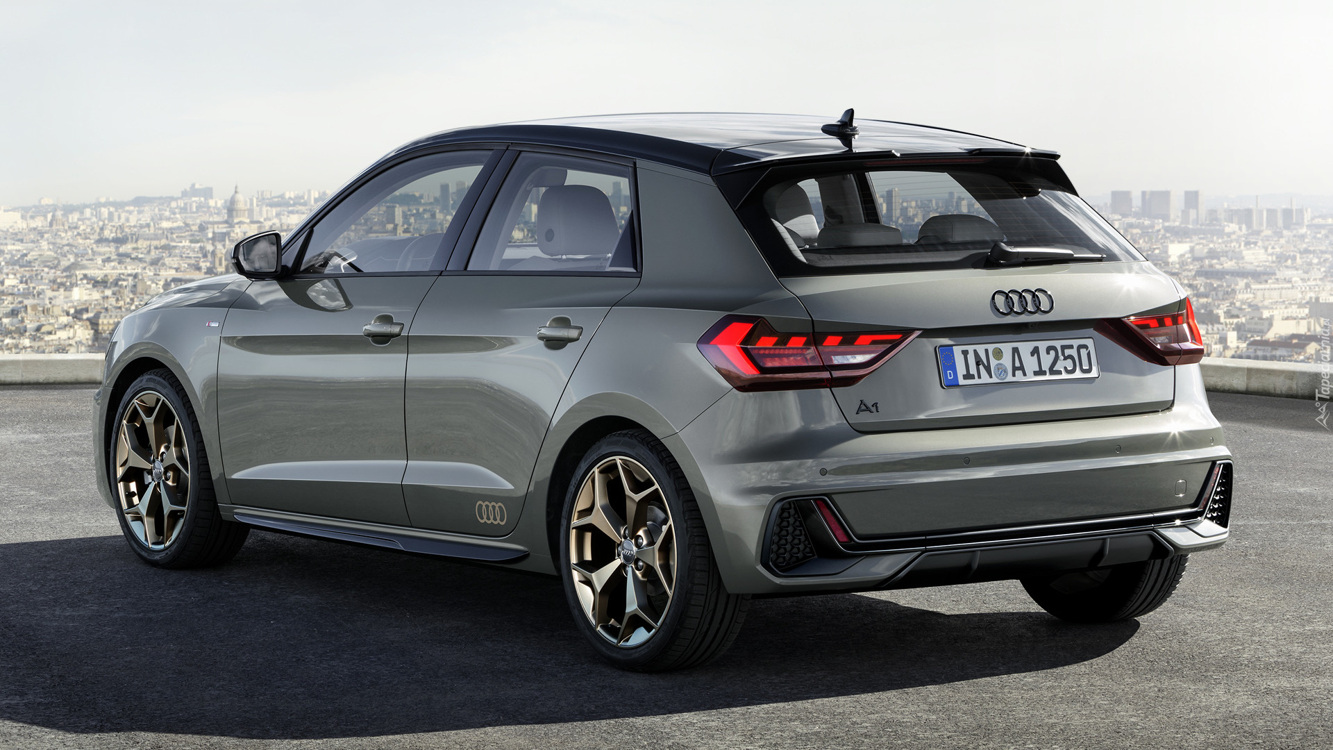 Audi A1 Sportback, Tył