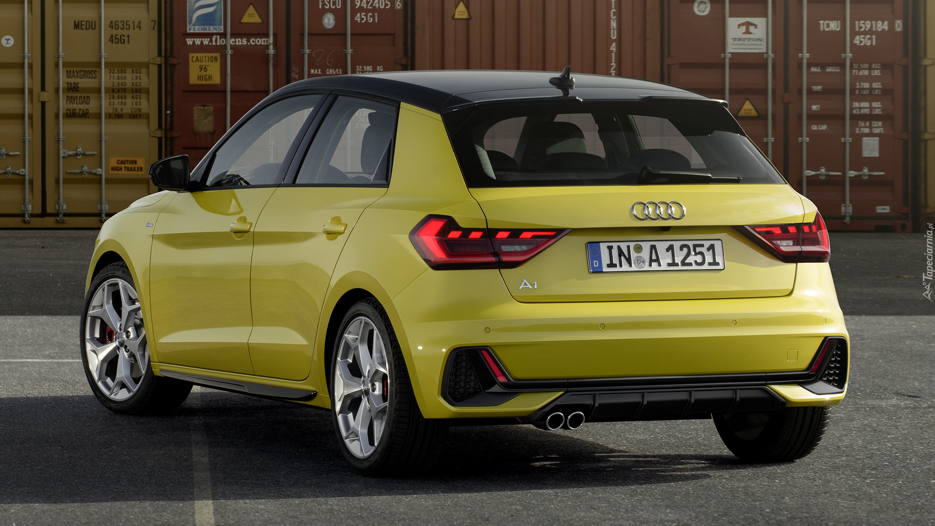 Audi A1 Sportback S, Tył