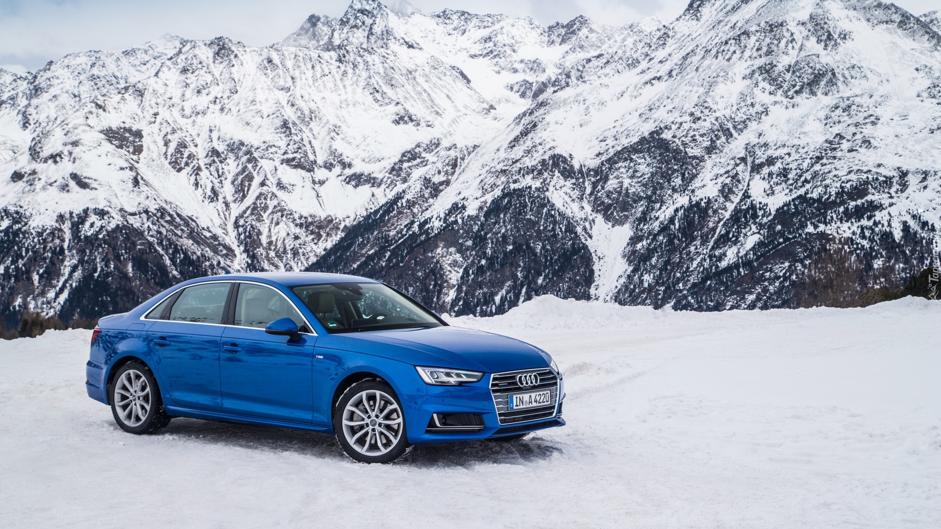 Audi A4 Allroad Quattro Ultra, 2016, Zima, Góry