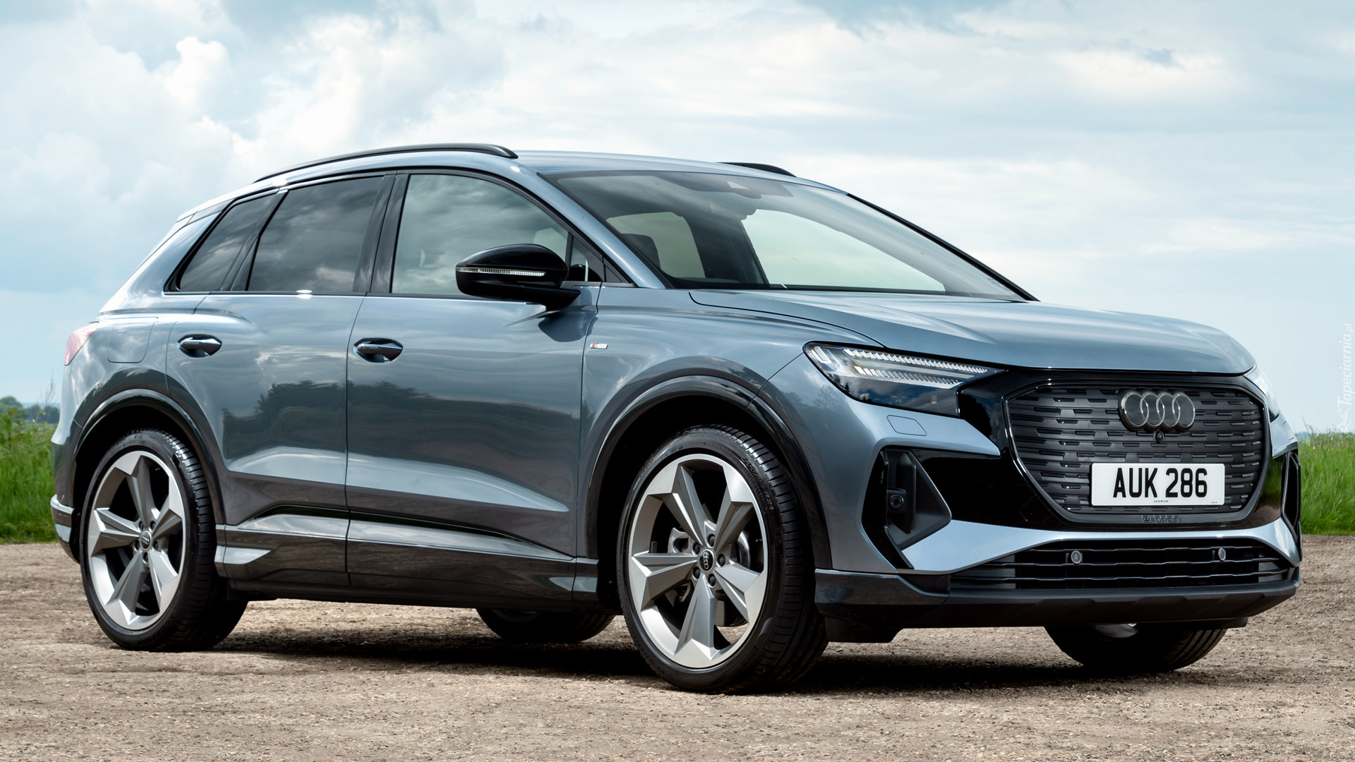 Audi, Q4, E, Tron, S Samochody, Auta