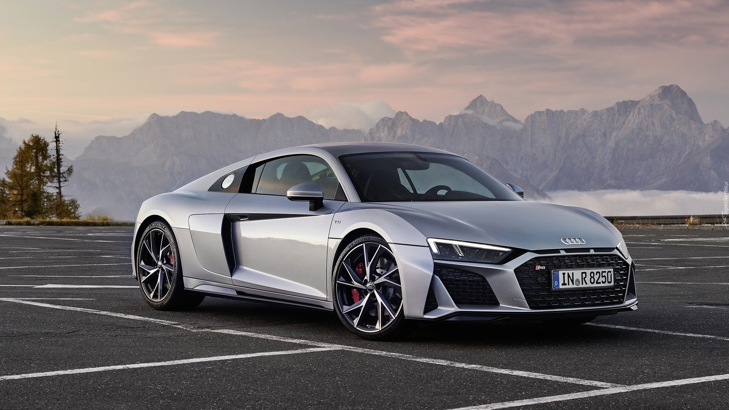 Srebrne, Audi R8 RWD