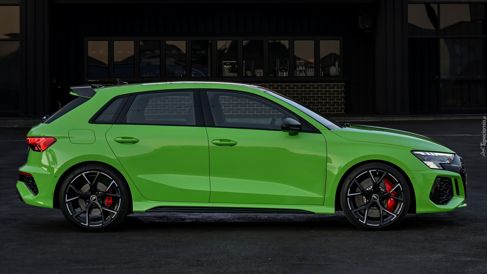 Zielone, Audi RS 3 Sportback