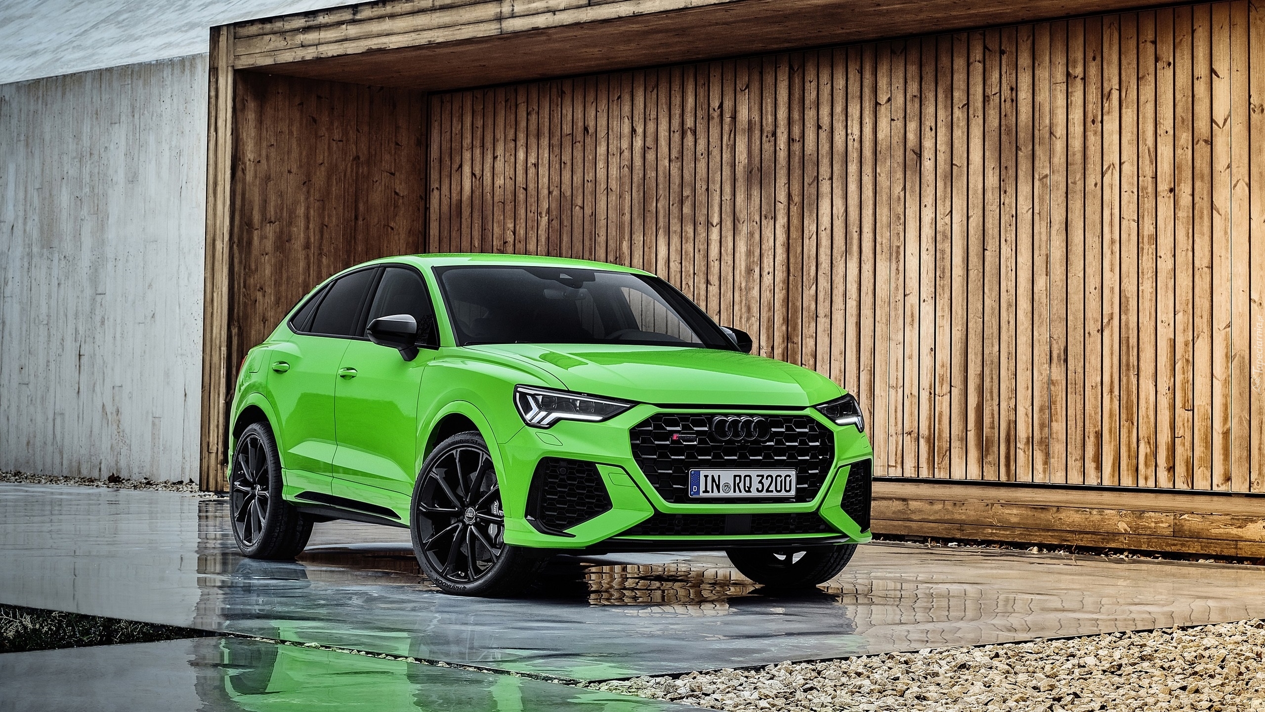 Zielone, Audi RS Q3 Sportback