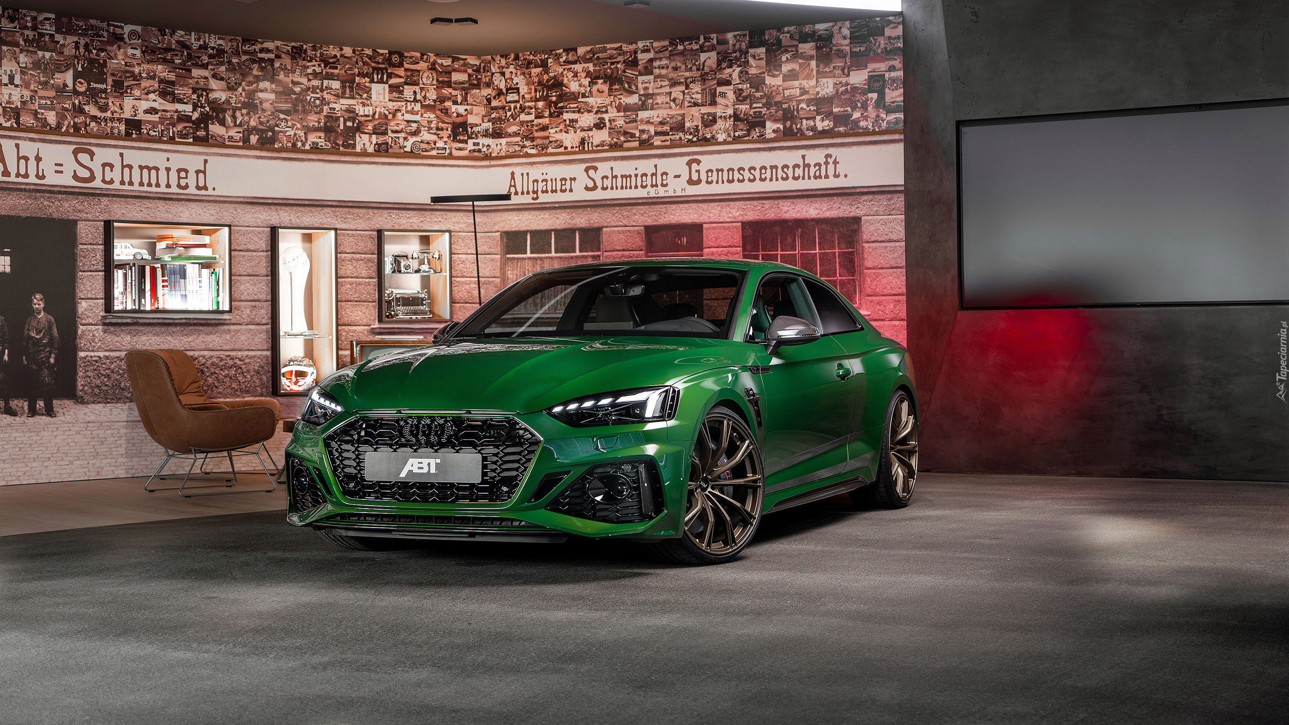 Zielone, Audi RS5, Coupe, ABT