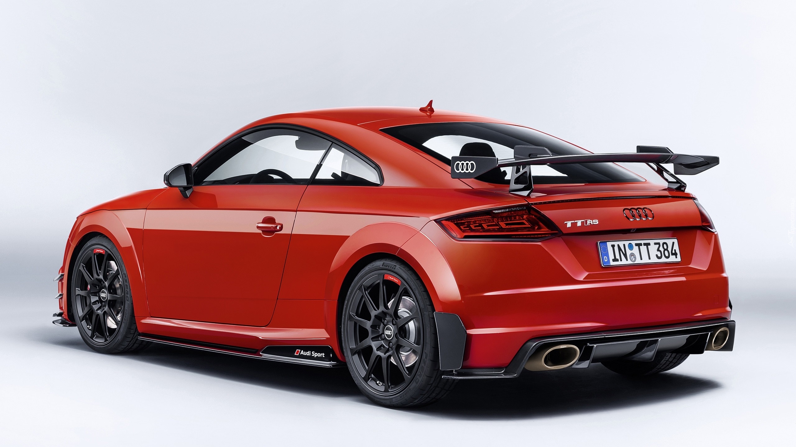 Czerwone, Audi TT RS Coupé, 2017