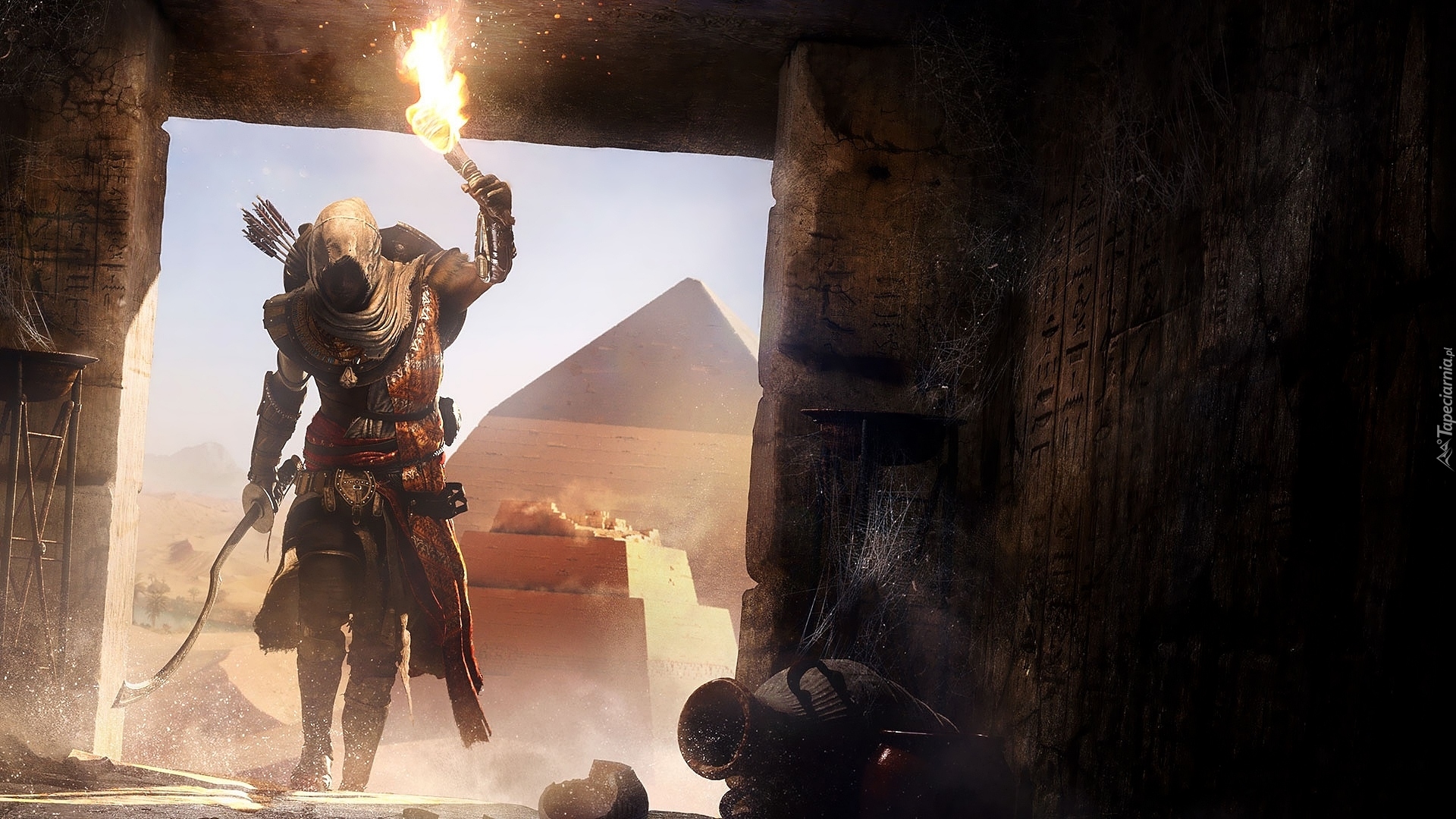 Assassins Creed : Origins, Bayek, Pochodnia