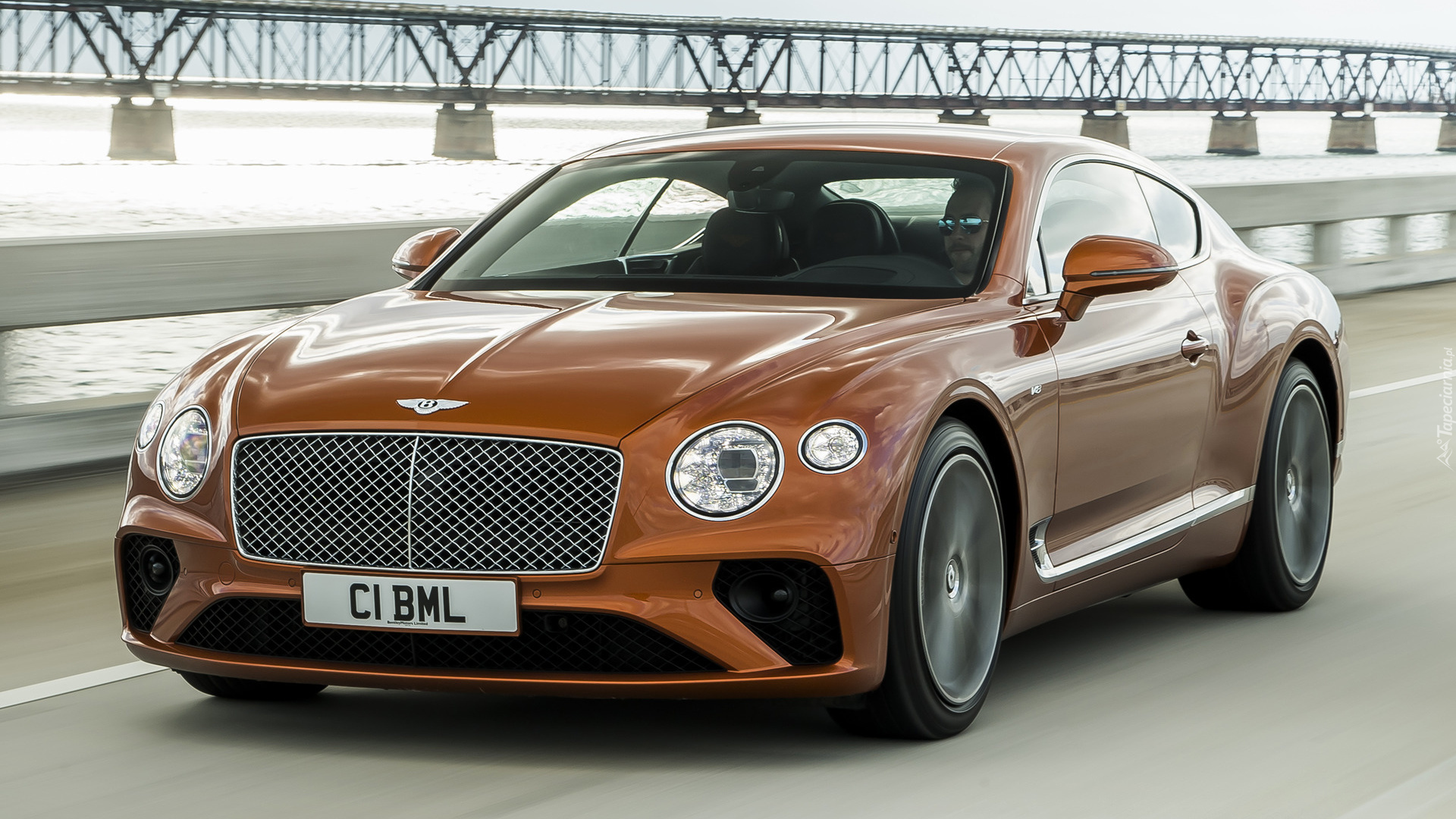 Brązowy, Bentley Continental GT