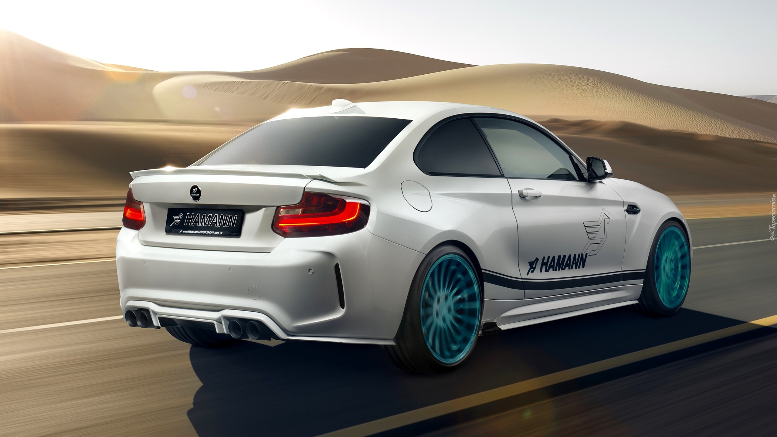 Biały, BMW M2 Coupe F87, Hamman