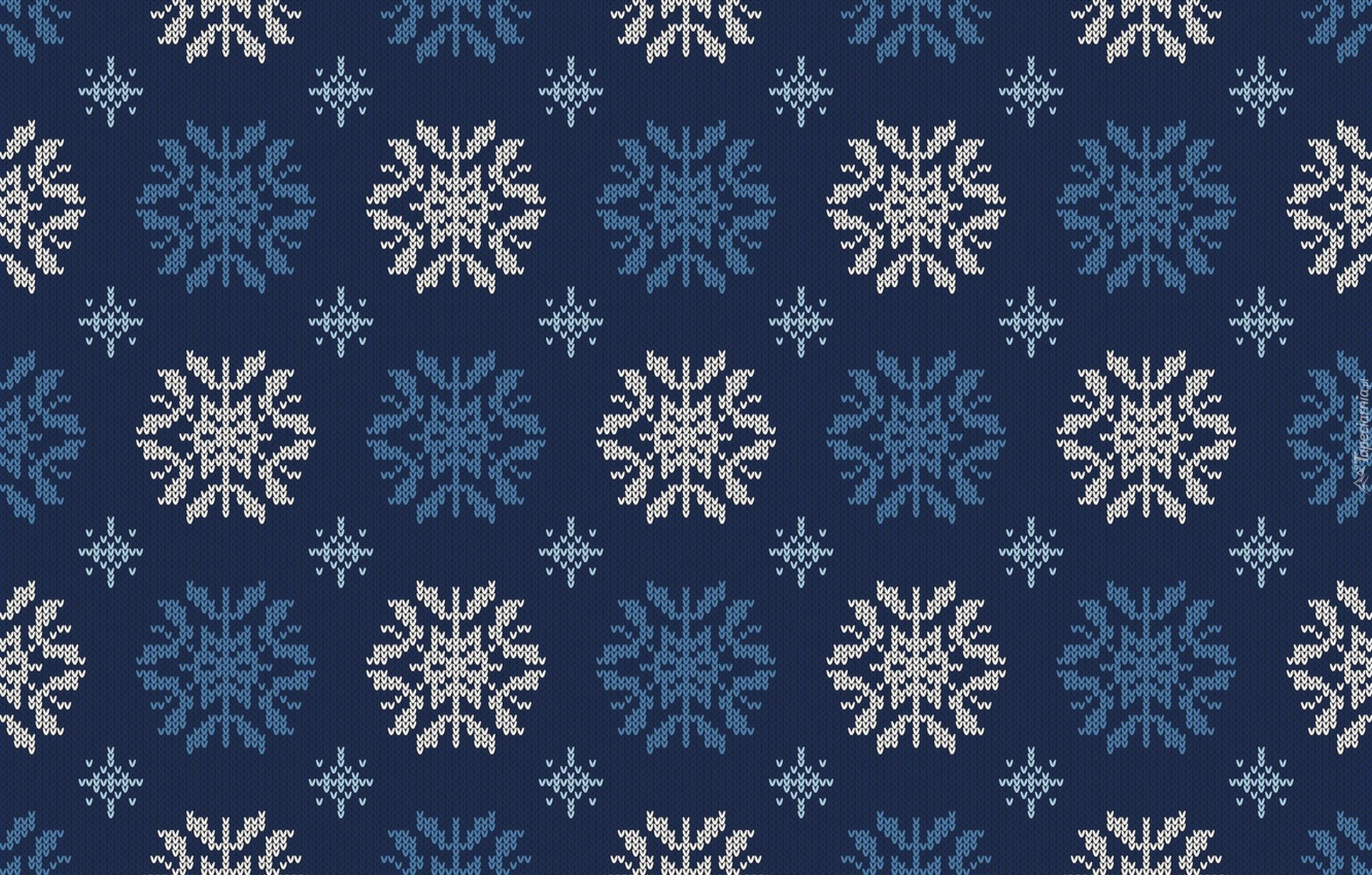 Ornament, Płatki, Śniegu, Dzianina, Tekstura