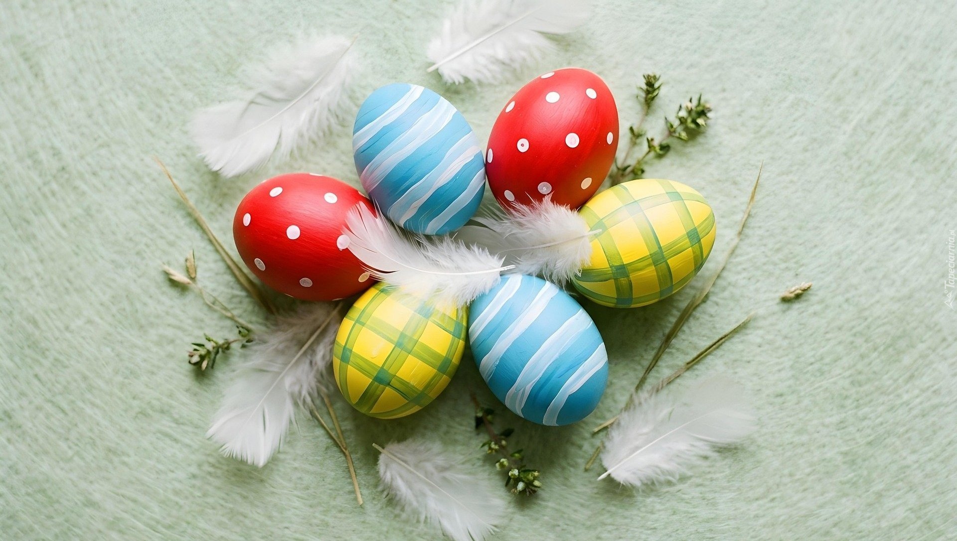 Wielkanoc, Jajka, Malowane