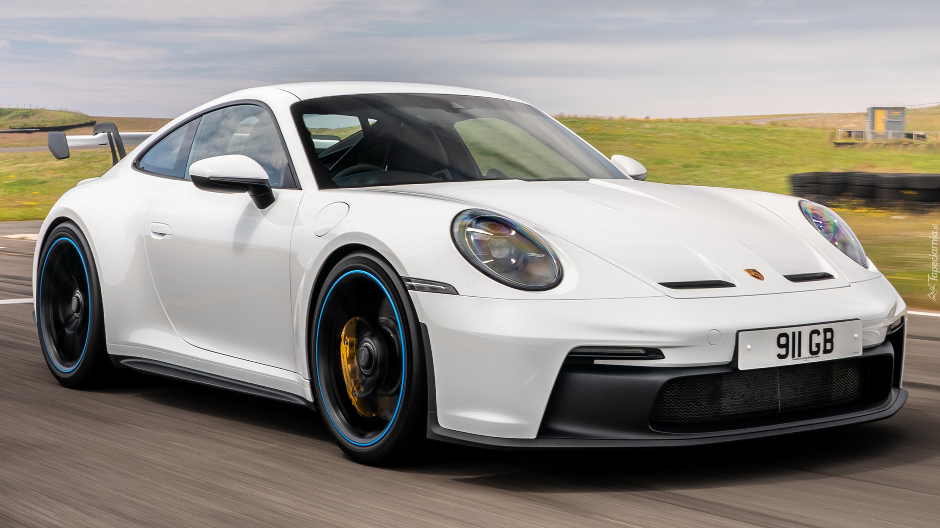 Białe, Porsche 911 GT3, 2021