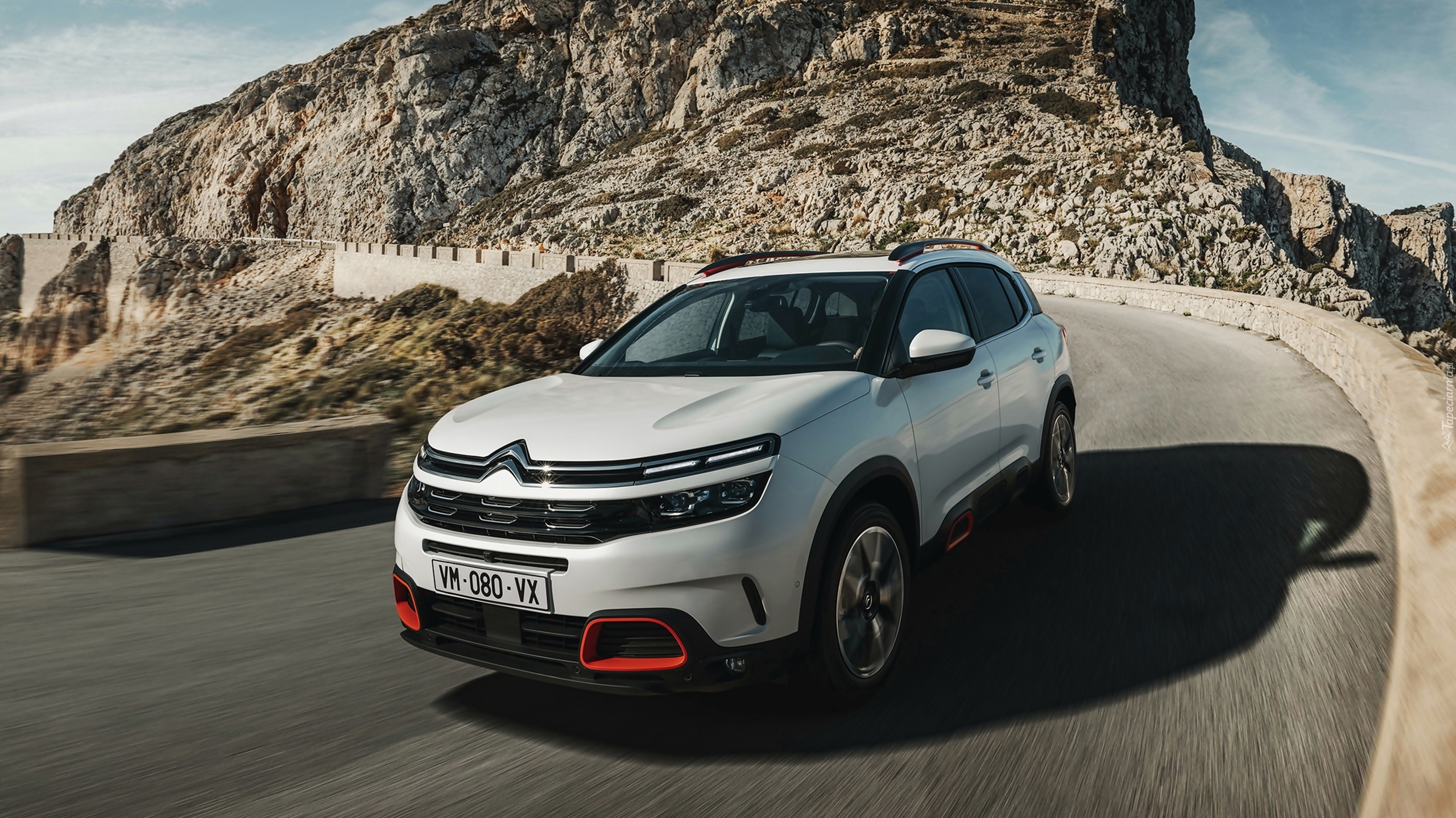 Biały, Citroen C5, Aircross