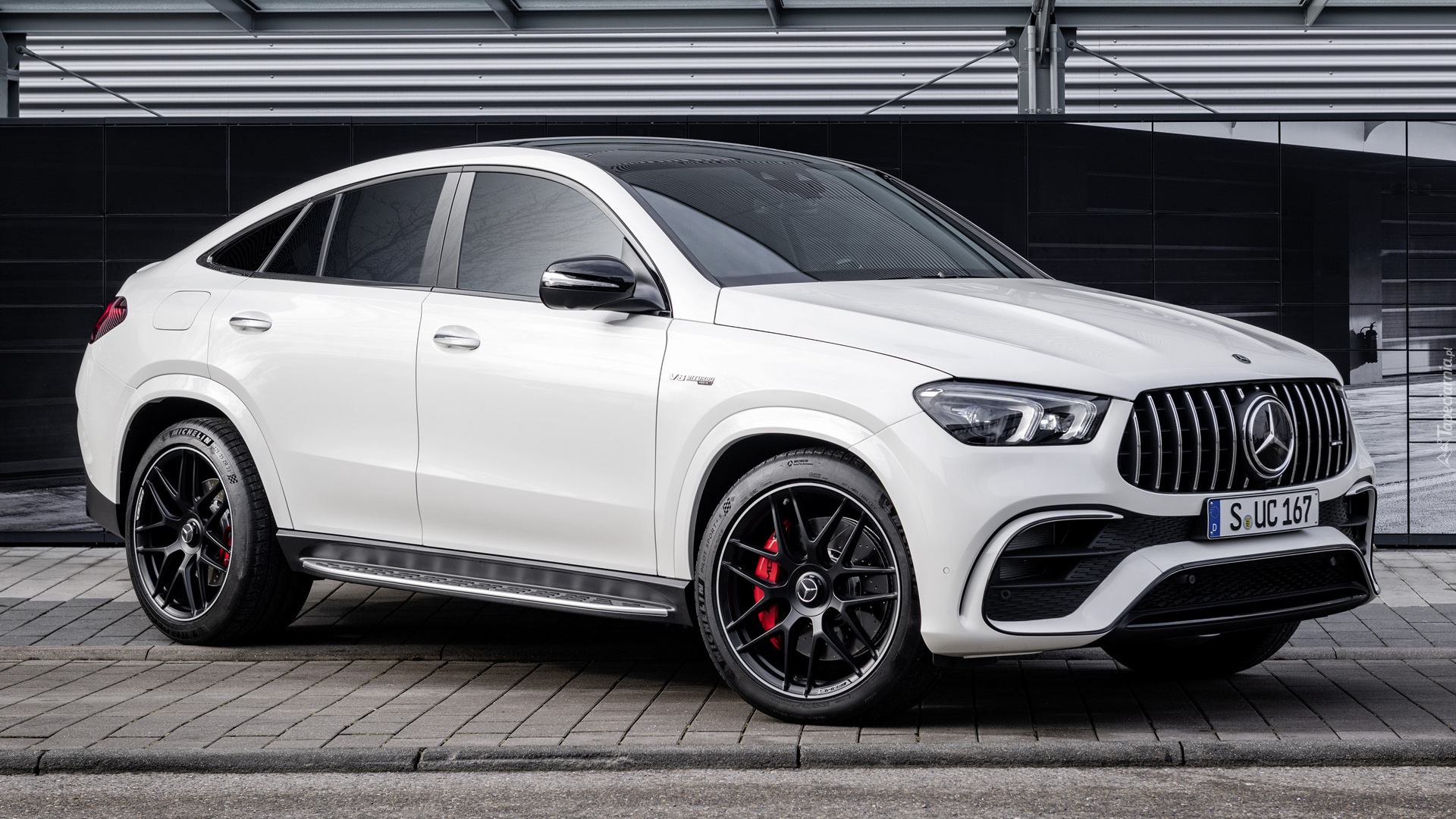 Biały, Mercedes-AMG GLE 63 S