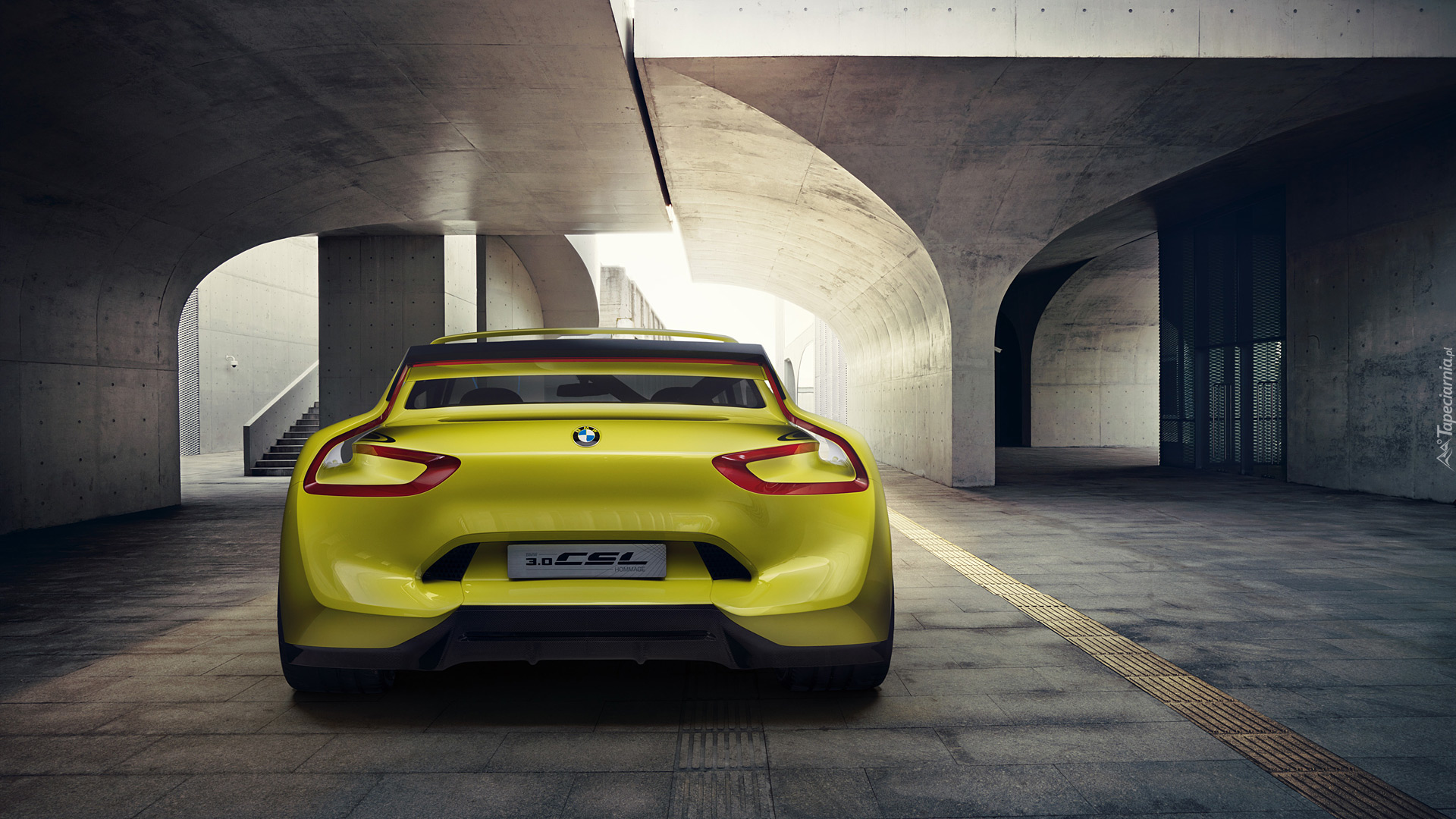 BMW 3.0 CSL Hommage, Tył