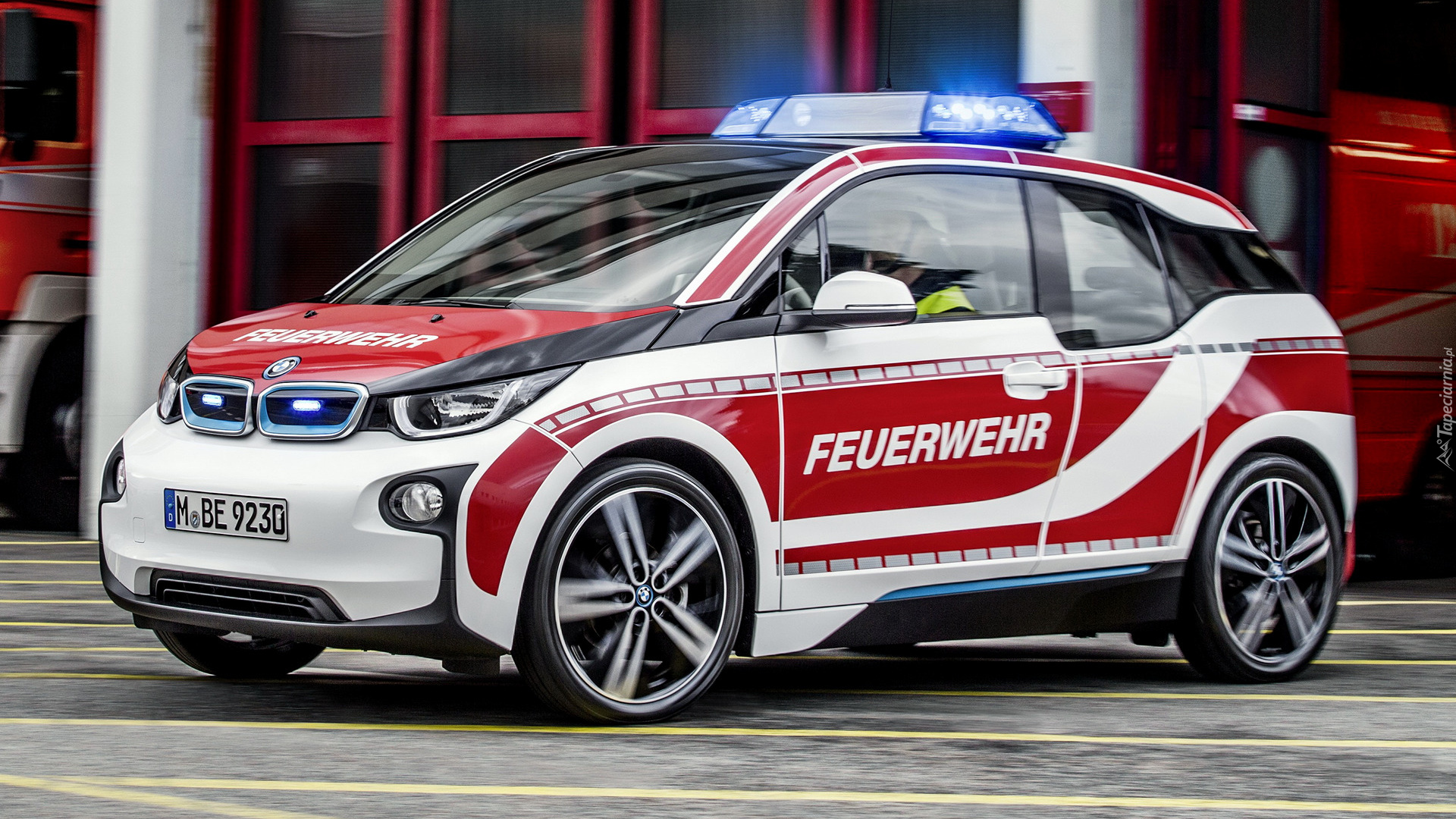 BMW i3, Straż pożarna