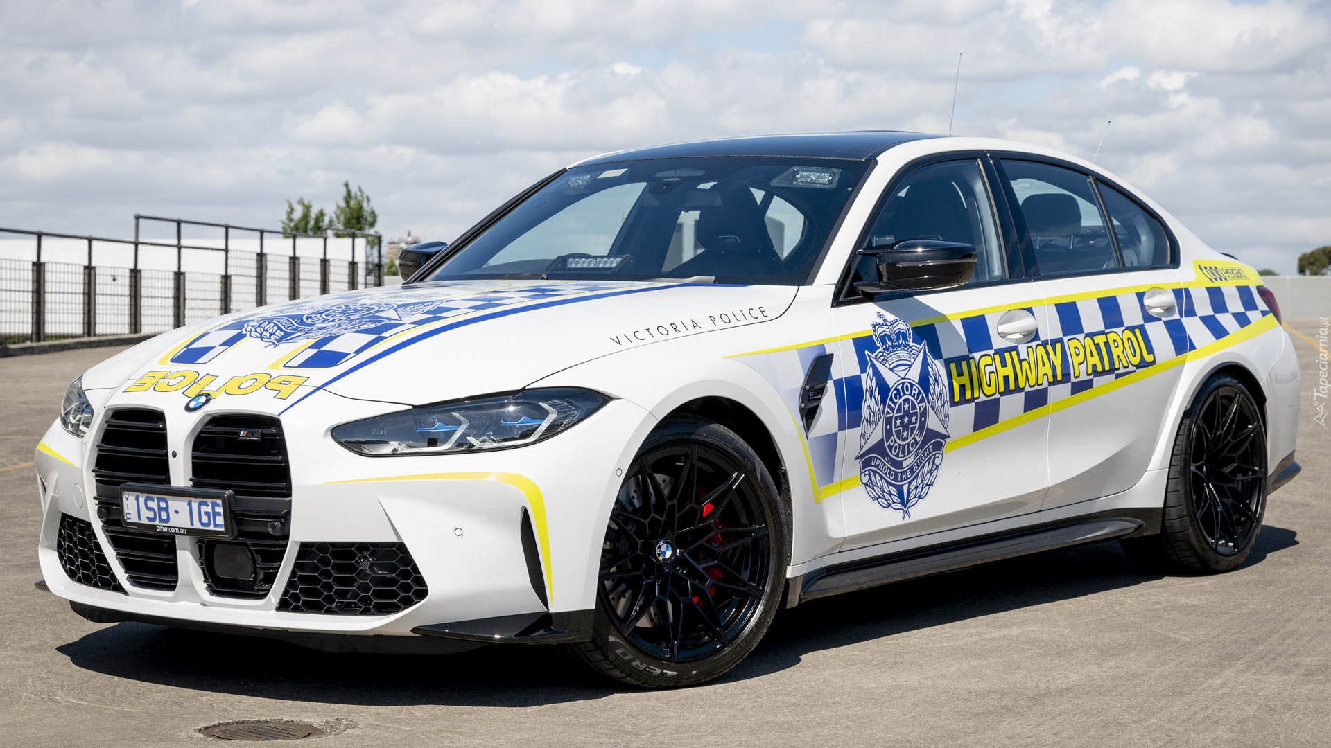 BMW M3 Competition Highway Patrol, Policyjny