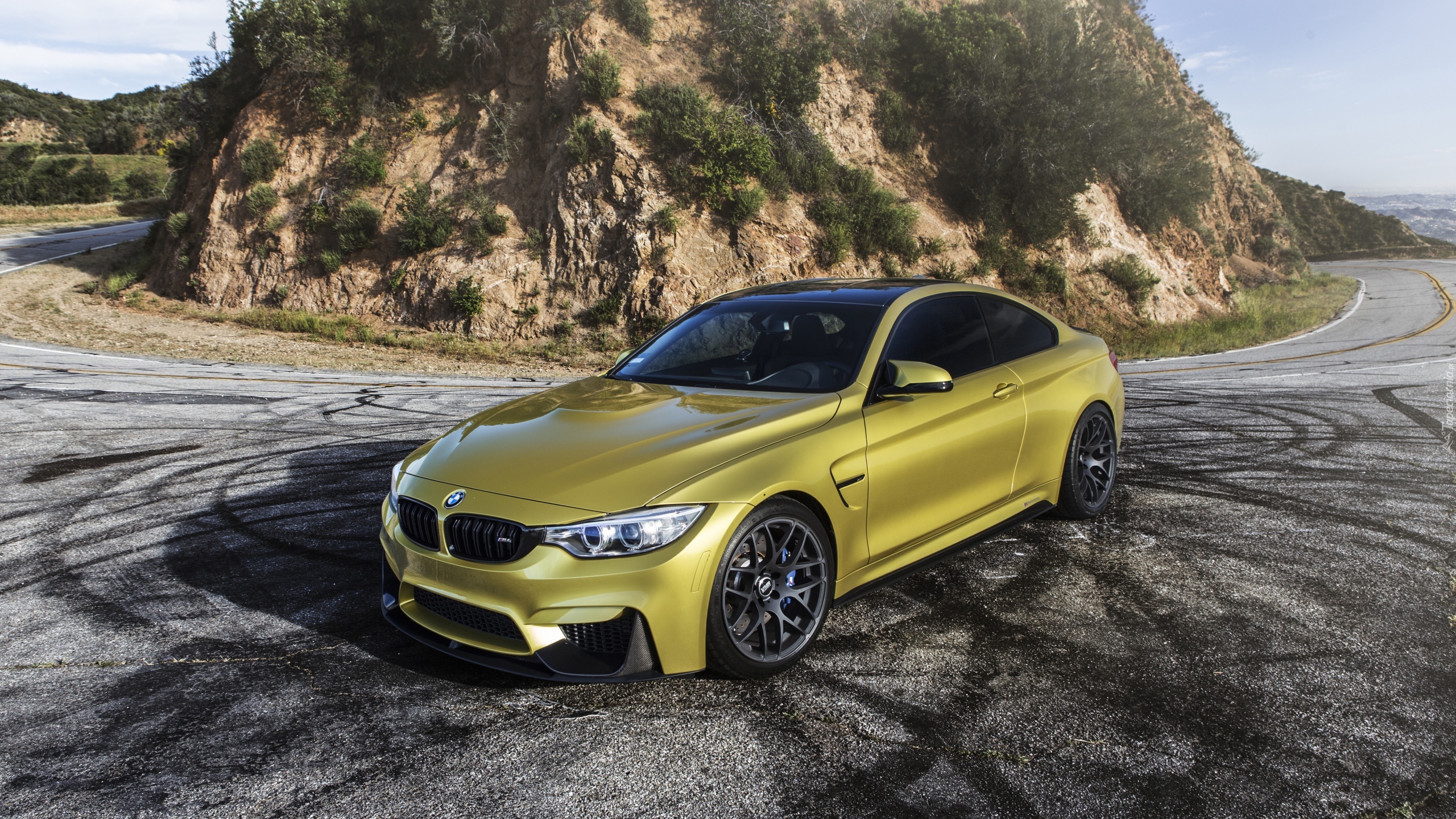 BMW M4 Coupe F82,  Góra, Droga