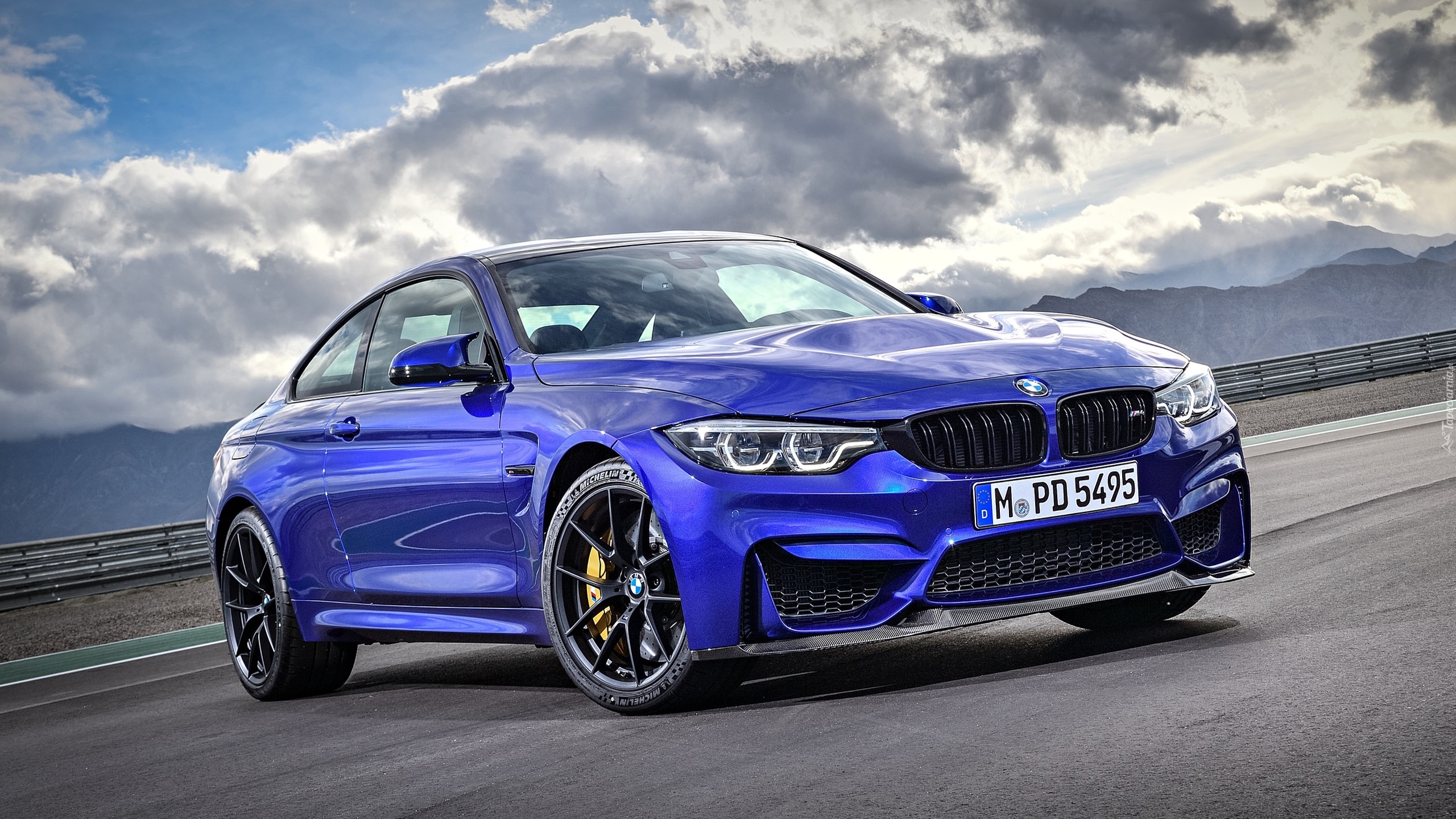 Niebieskie, BMW M4 CS Limited Edition, 2017