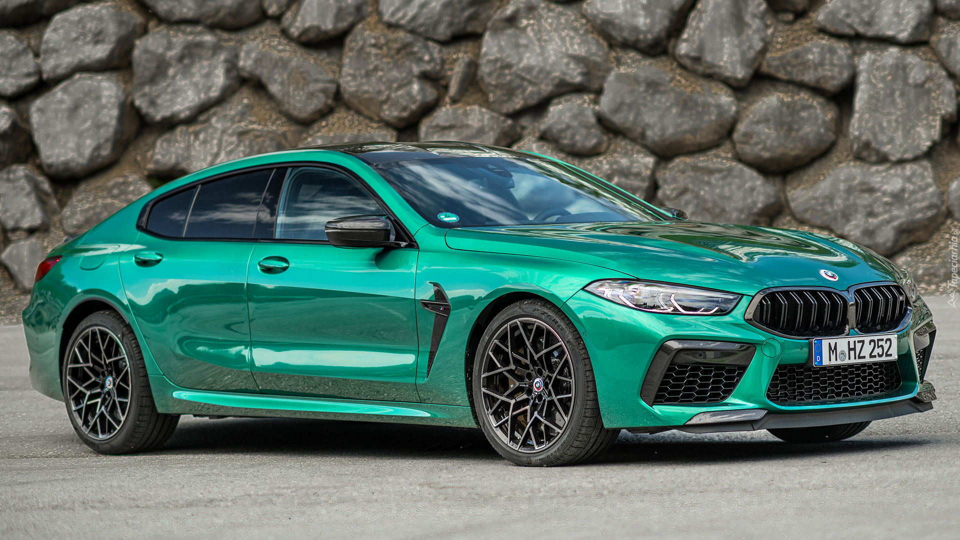 Zielone, BMW M8 Competition Gran Coupe, F93