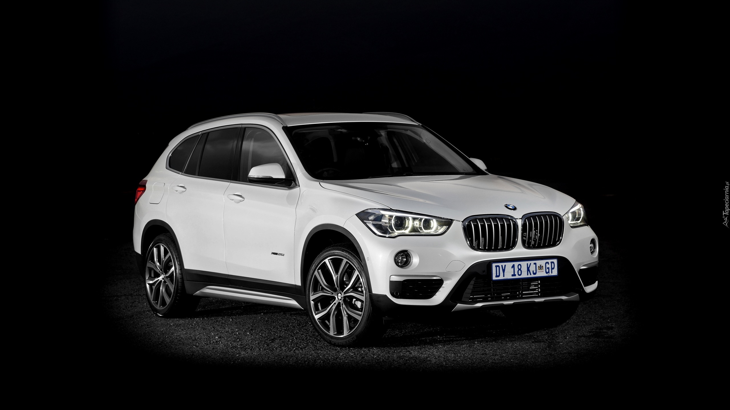 Białe, BMW X1 xDrive25i F48, 2015