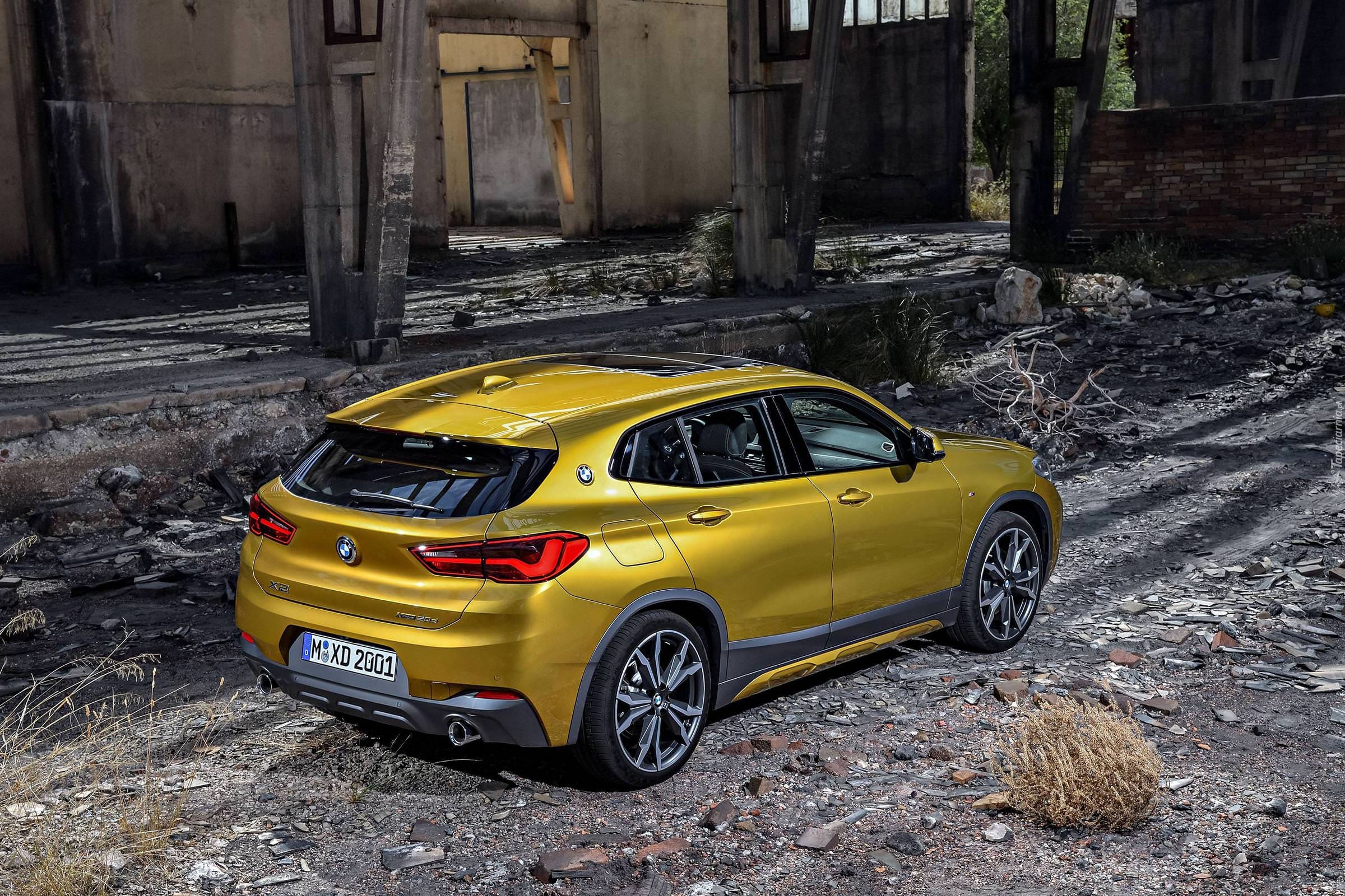 BMW X2, Tył