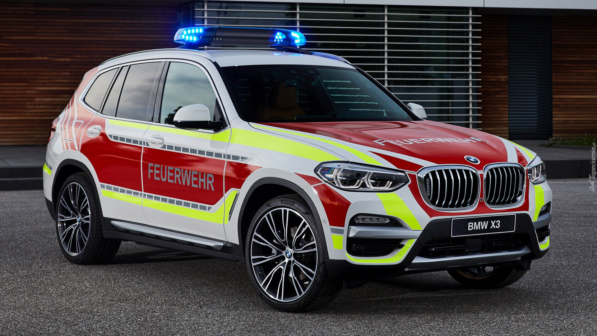 BMW X3, Straż pożarna
