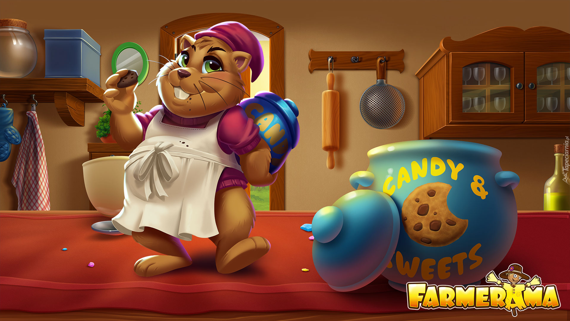 Farmerama, Gra, Bóbr, Kuchnia