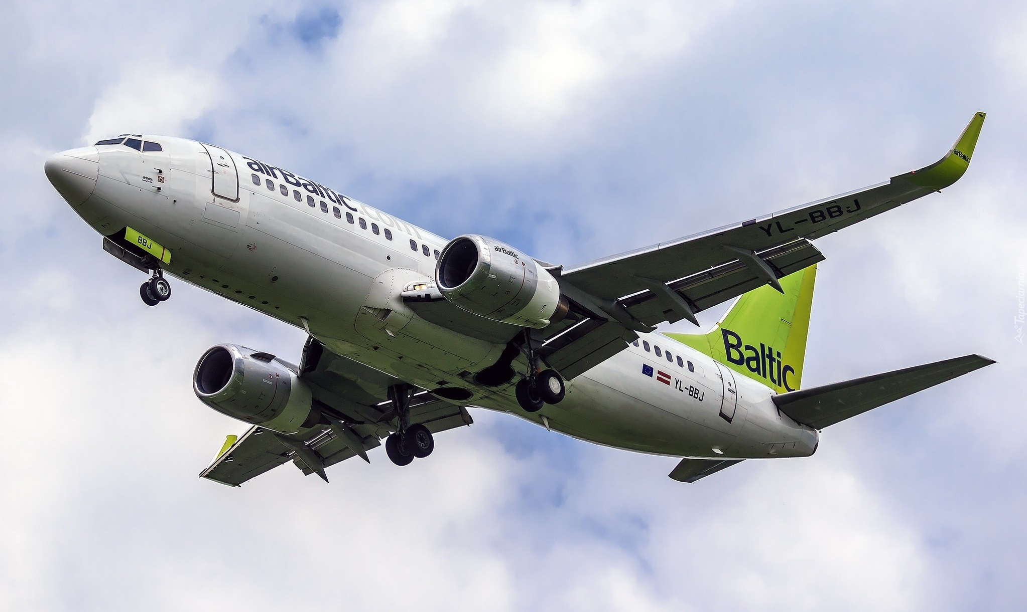 Samolot, Boeing 737-500, Air Baltic