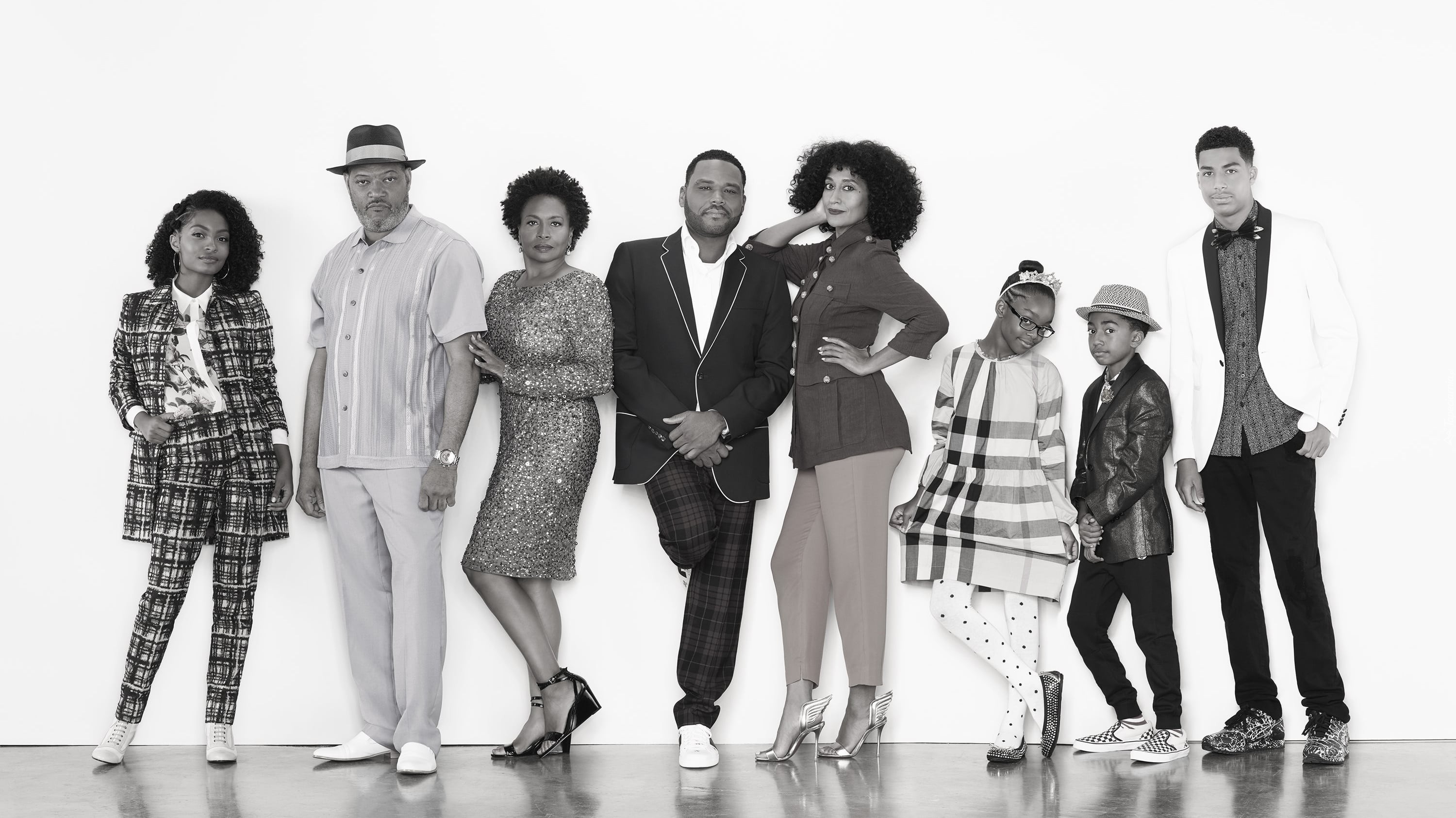 Serial, Czarno to widzę, Black-ish, Yara Shahidi, Laurence Fishburne, Jenifer Lewis, Anthony Anderson, Tracee Ellis Ross, Marcus Scribner