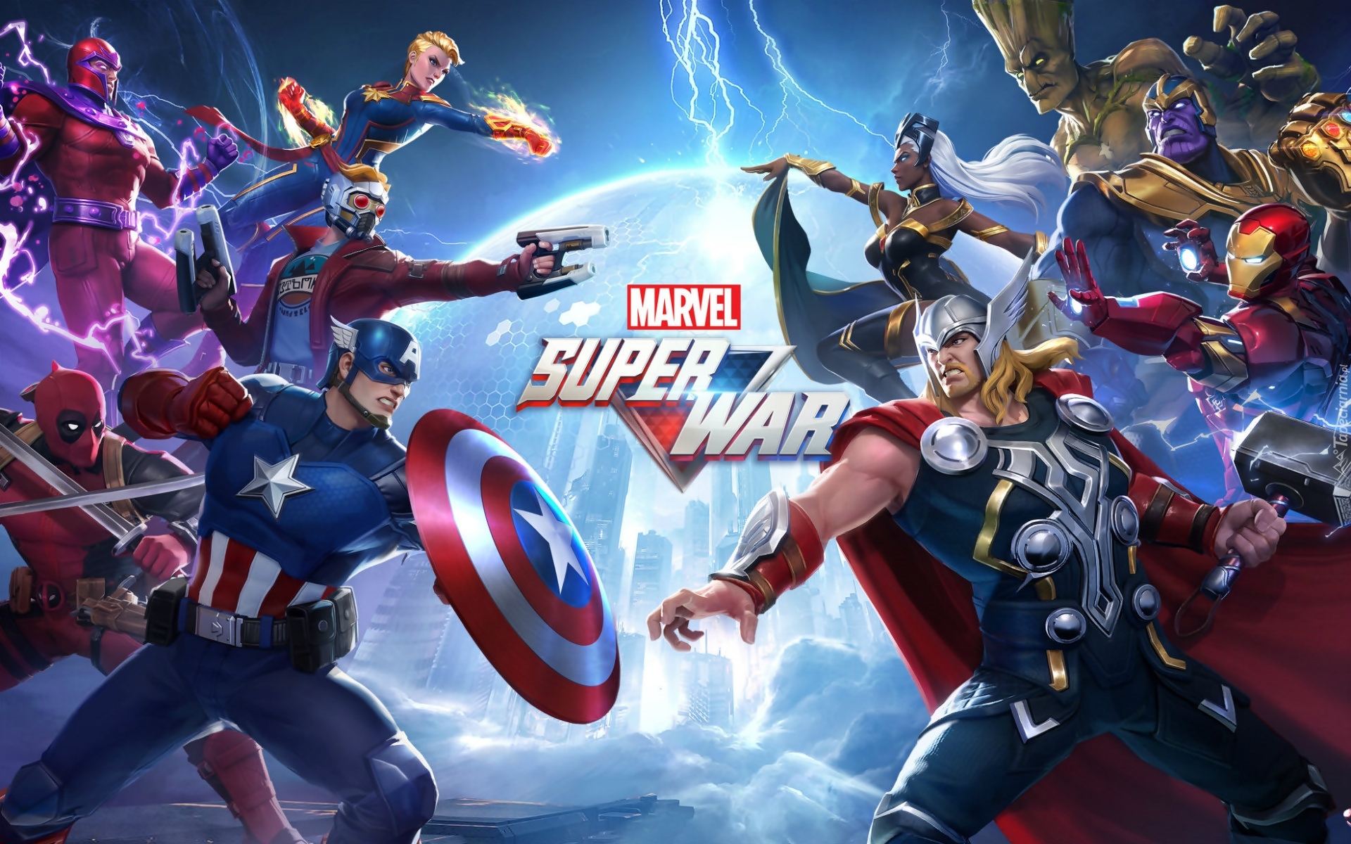 Gra, Marvel Super War, Postacie