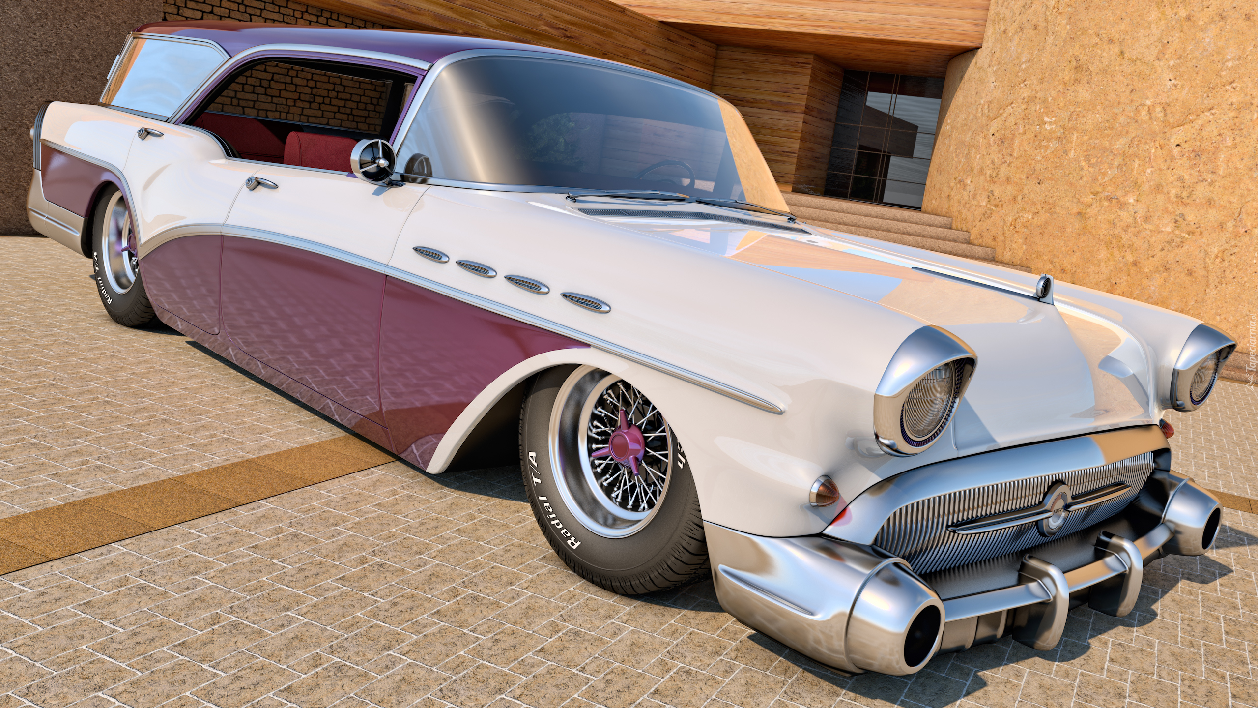 Buick Century Caballero Wagon, 1957, Zabytkowy