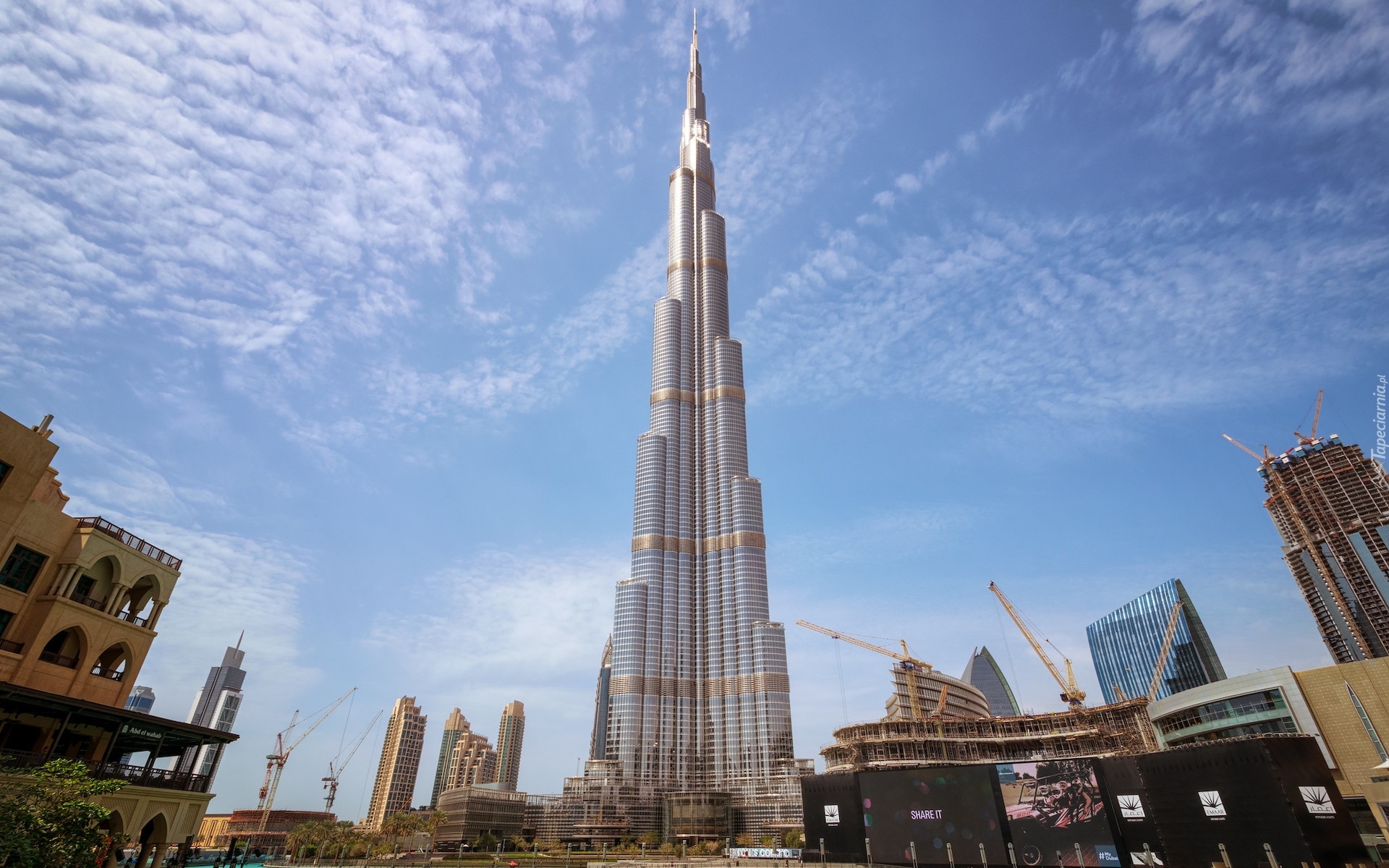 Zjednoczone Emiraty Arabskie, Dubaj, Burj Khalifa, Drapacz chmur