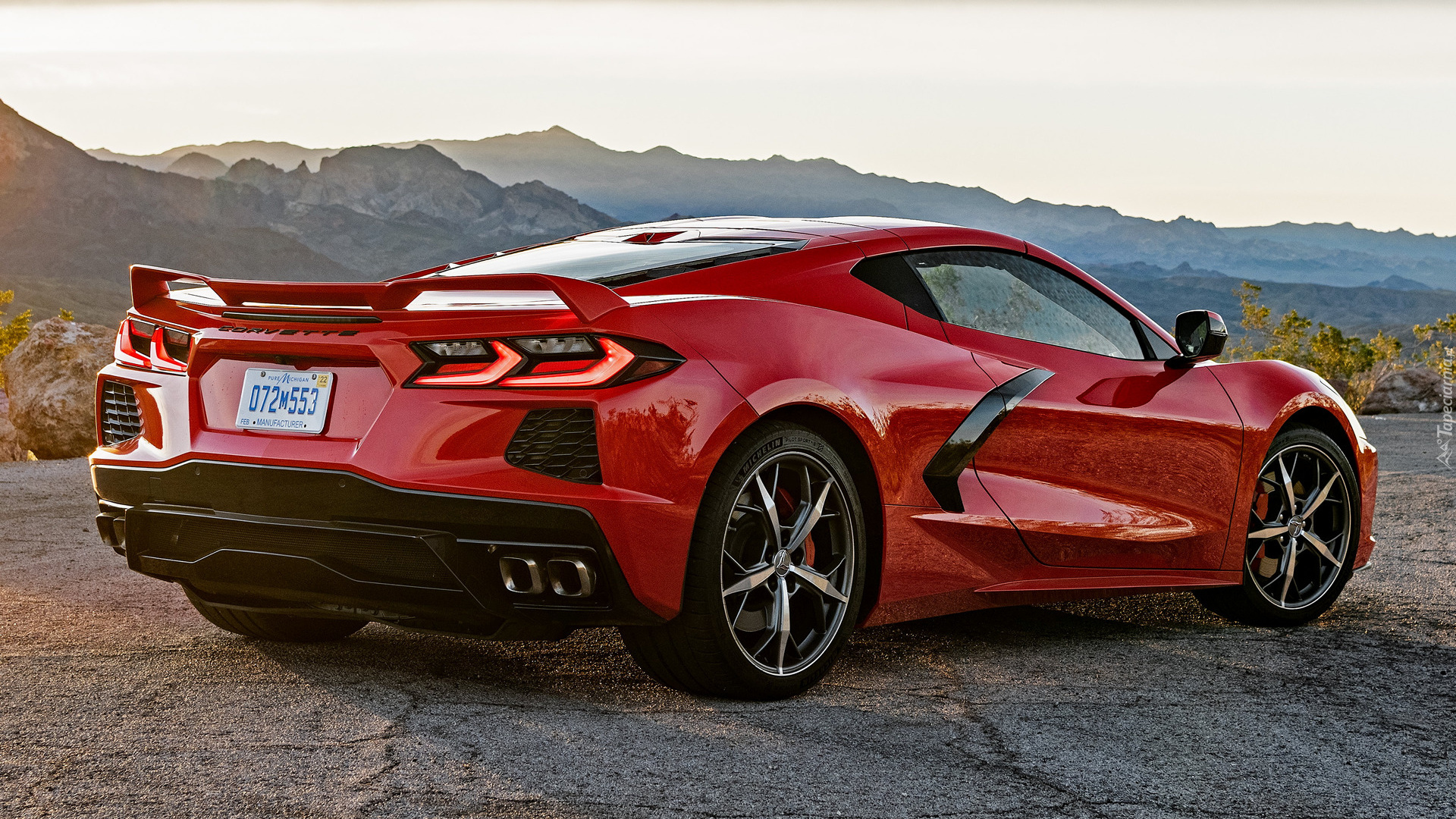 Chevrolet Corvette Stingray, Tył