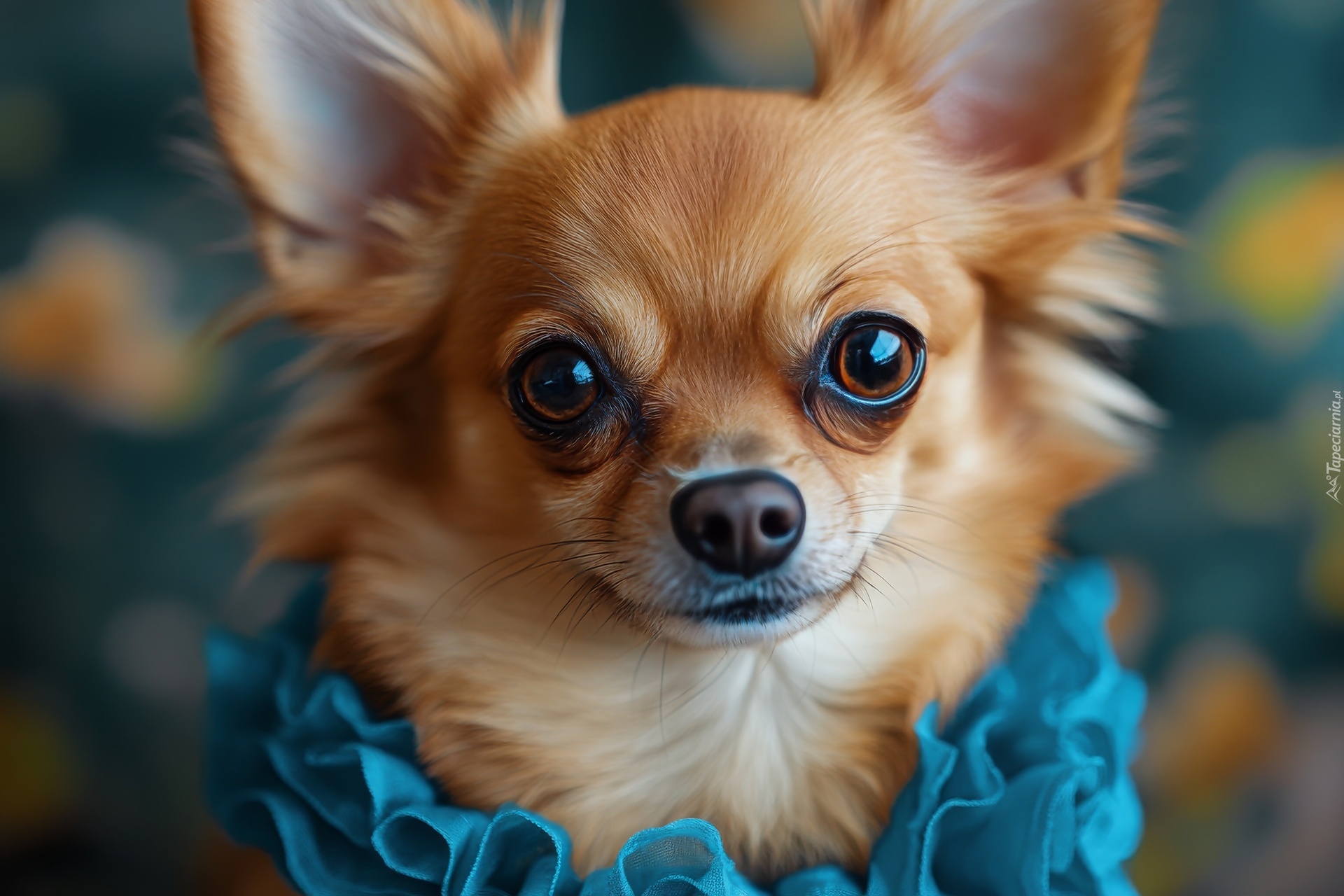 Chihuahua długowłosa, Pies, Ubranko, Grafika Chihuahua długowłosa