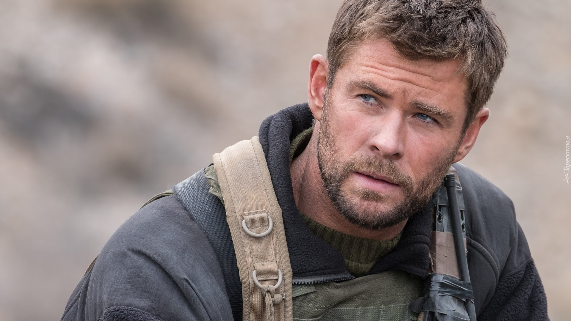 Film, Dwunastu odważnych, 12 Strong, Aktor, Chris Hemsworth, Postać, Kapitan Mitch Nelson