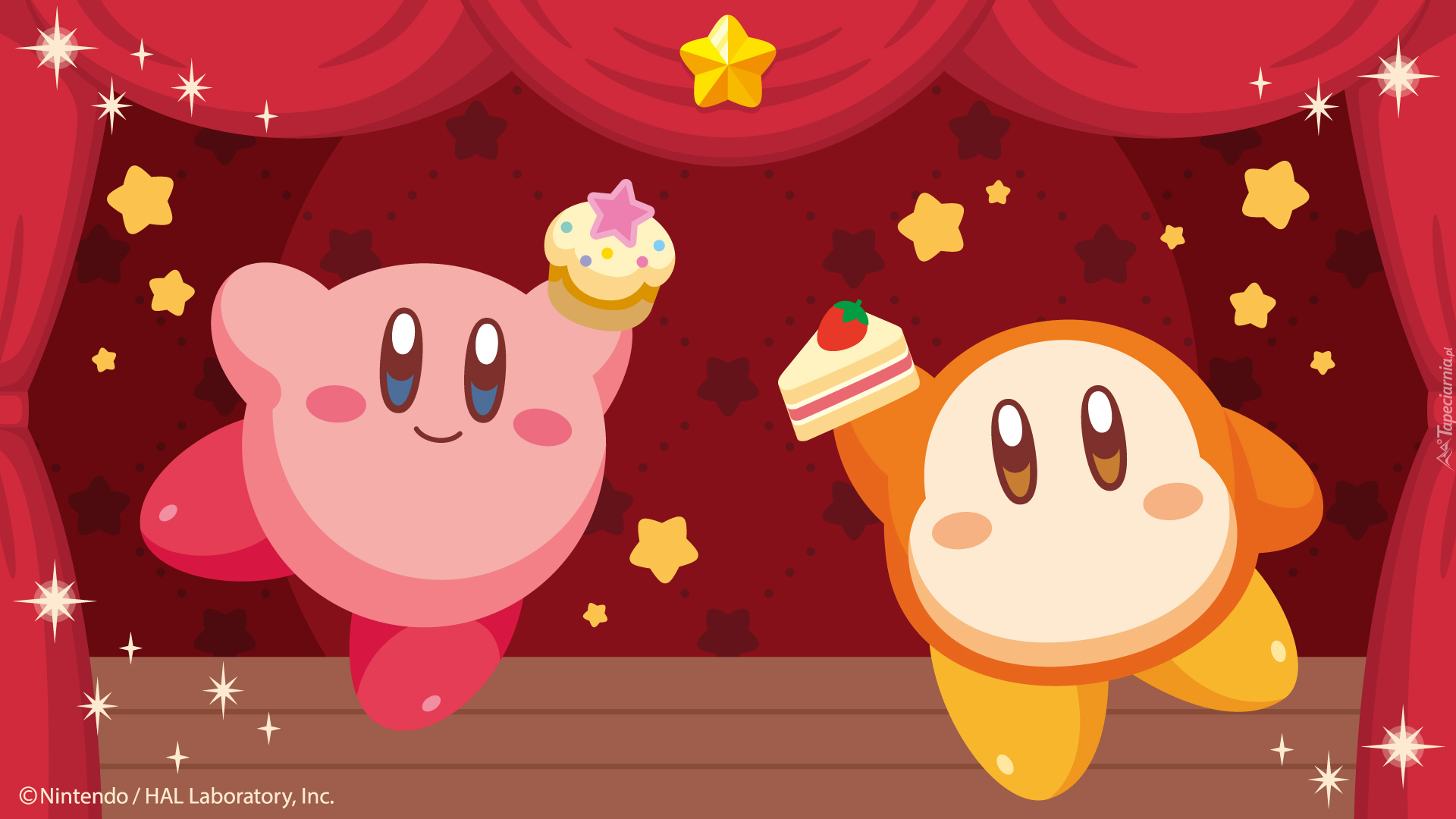 Gra, Kirby, Postacie, Kirby, Waddle Dee, Ciastka