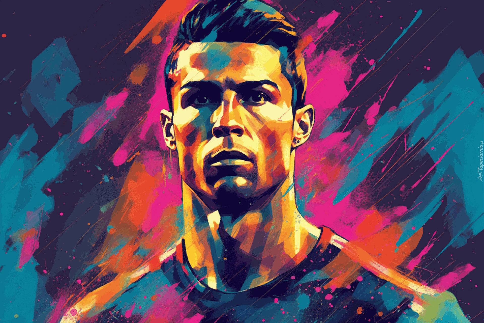 Cristiano Ronaldo, Piłkarz, Grafika