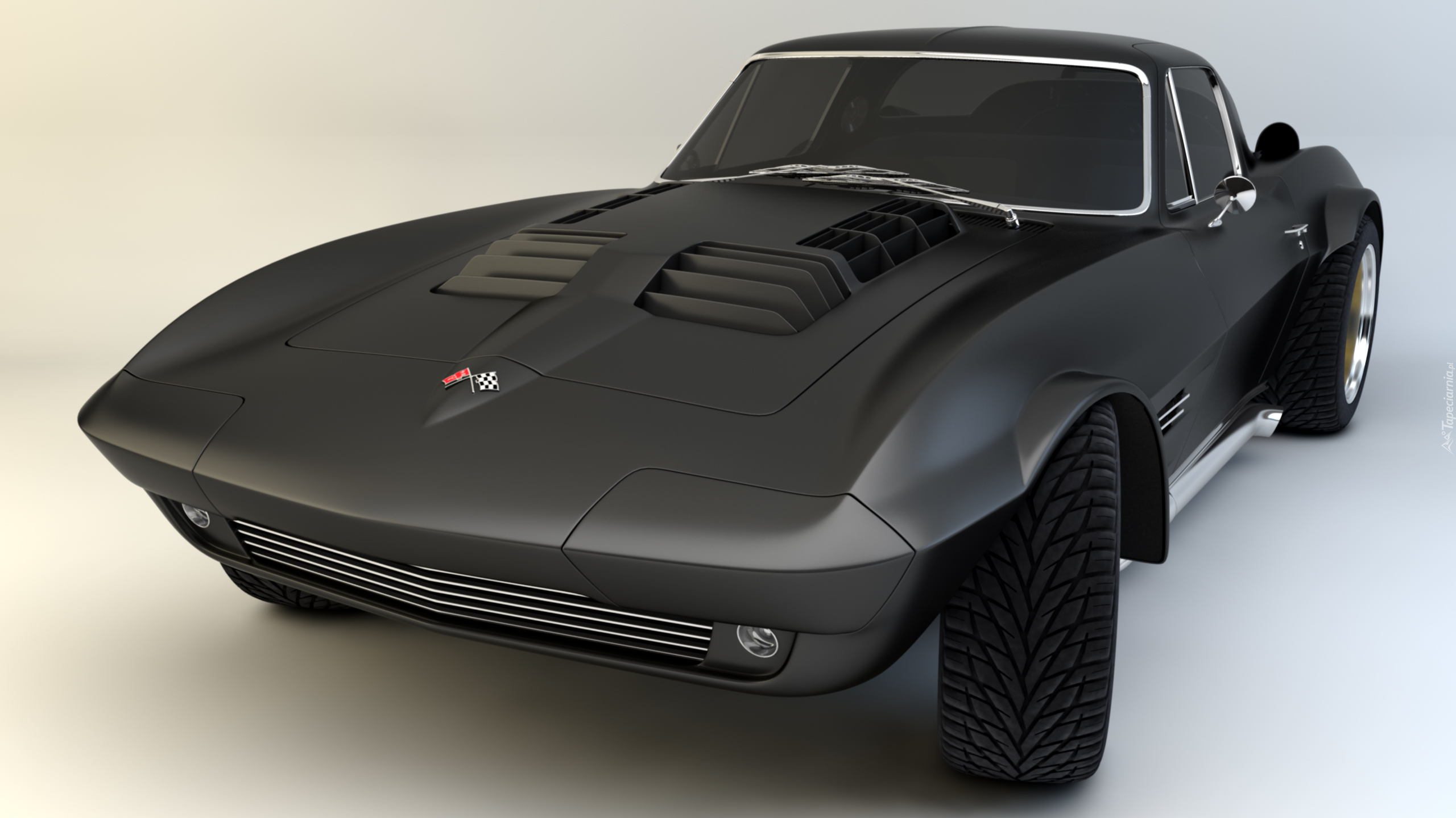 Zabytkowy, Chevrolet Corvette Grand Sport, 1964, Przód