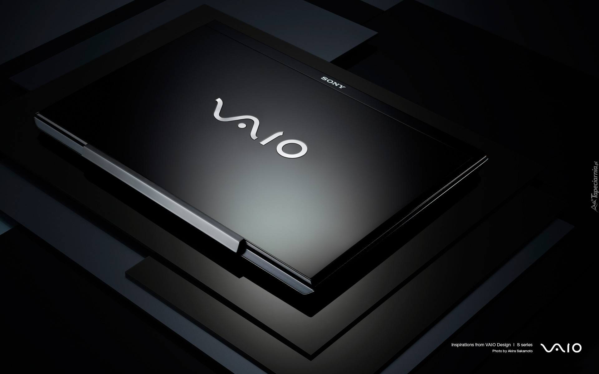 VAIO, Seria S, Logo, Czarny, Laptop