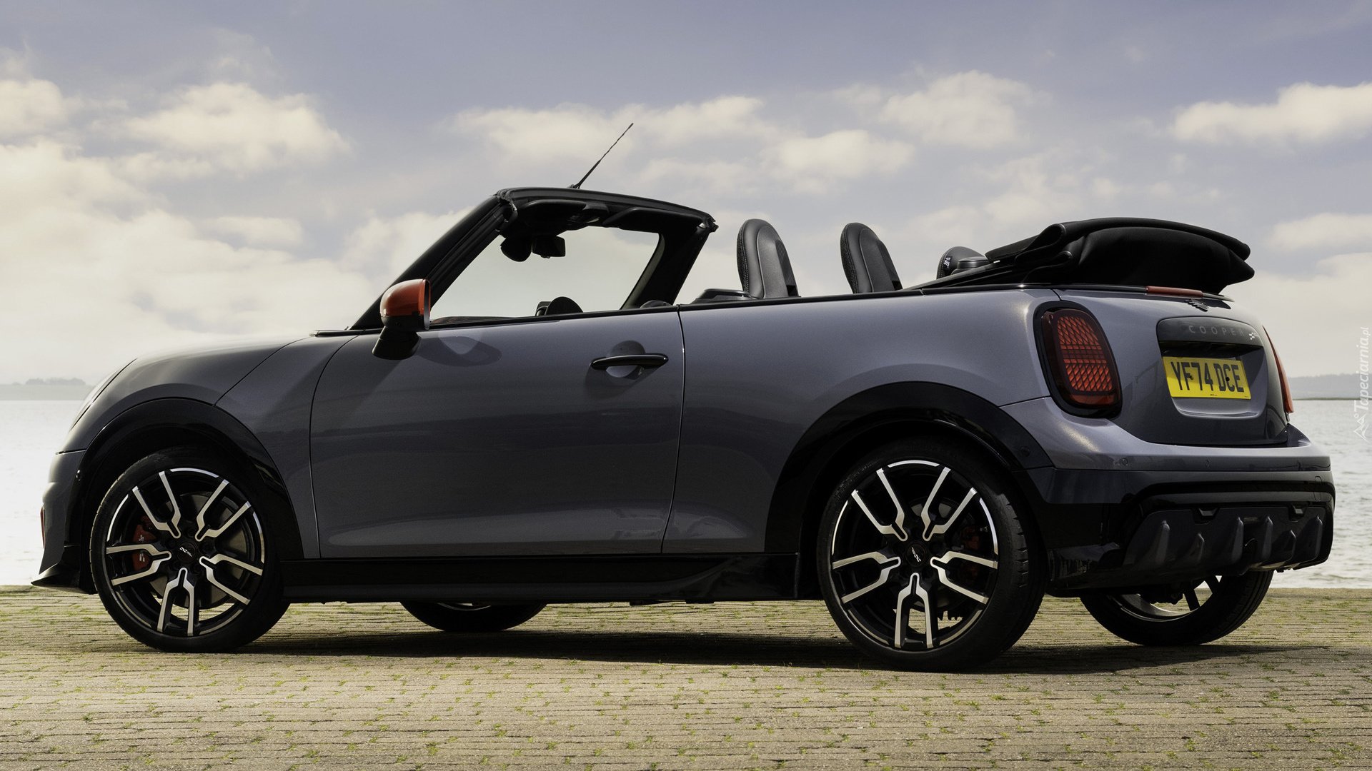 Czarny, Mini John Cooper, Kabriolet