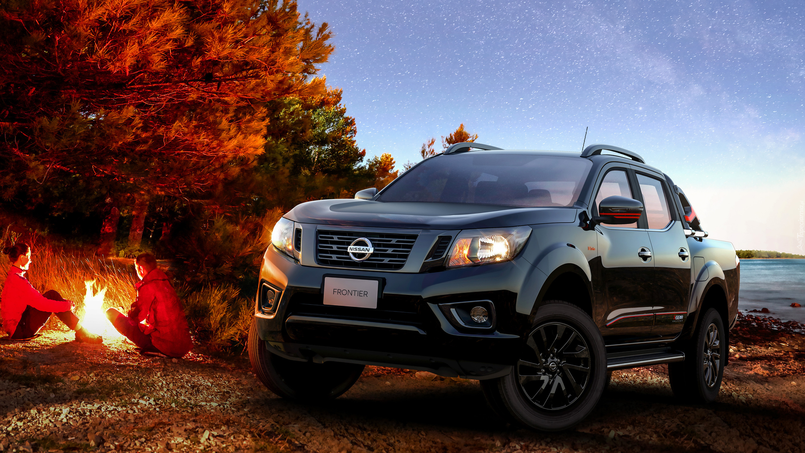 Nissan Frontier, Czarny, Ognisko