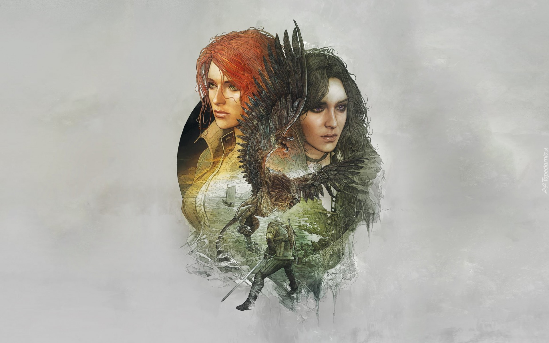 Wiedżmin 3: Dziki Gon, Kobiety, Czrodziejki, Yennefer, Triss Merigold