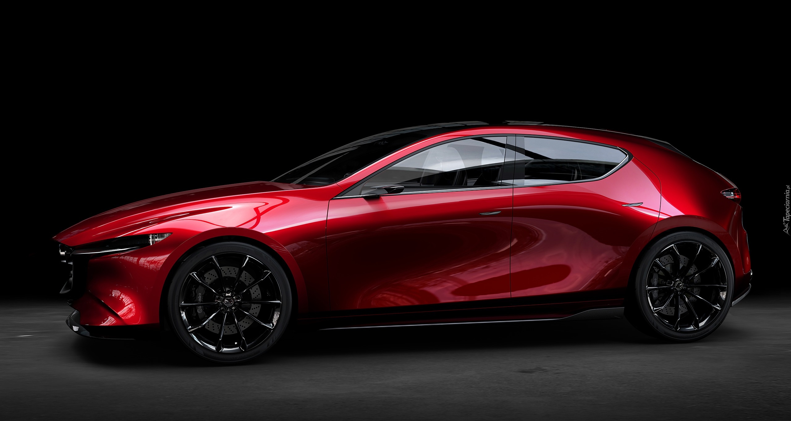 Czerwona, Mazda Kai, Concept, 2017