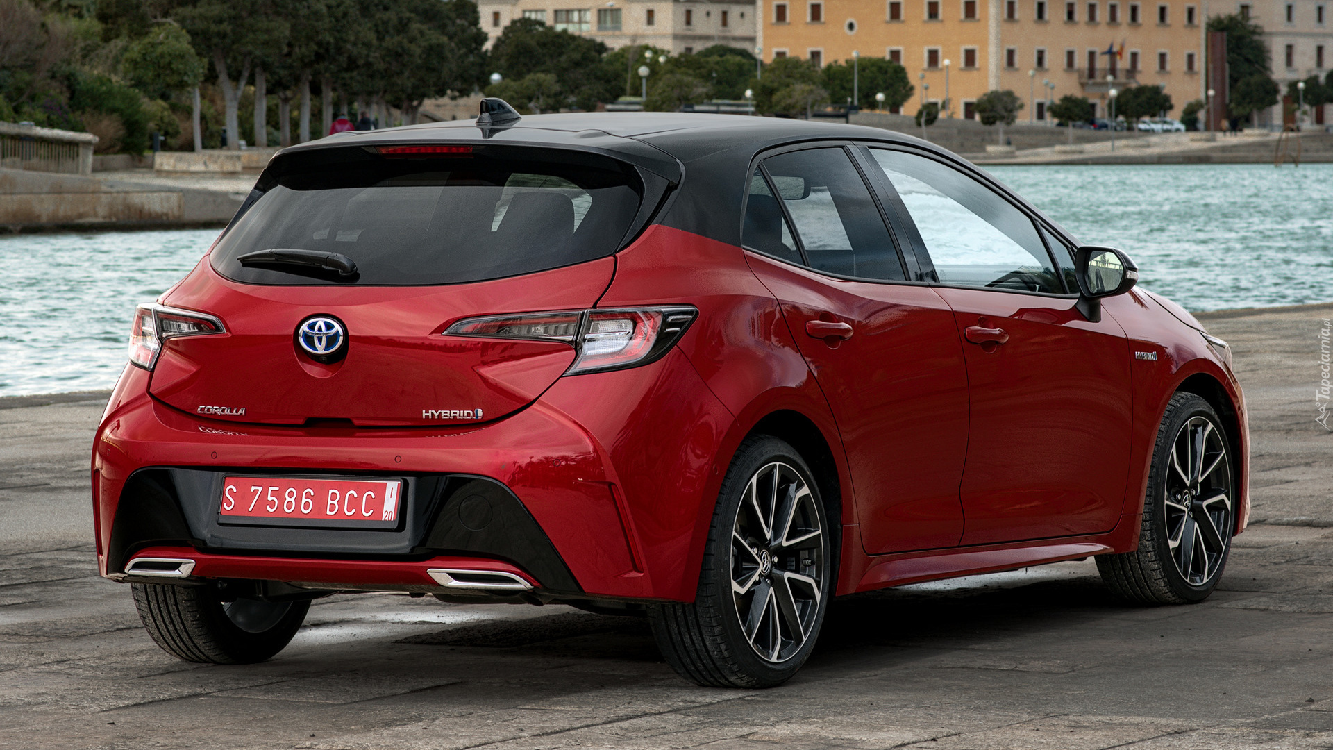 Toyota Corolla, Hatchback, Tył