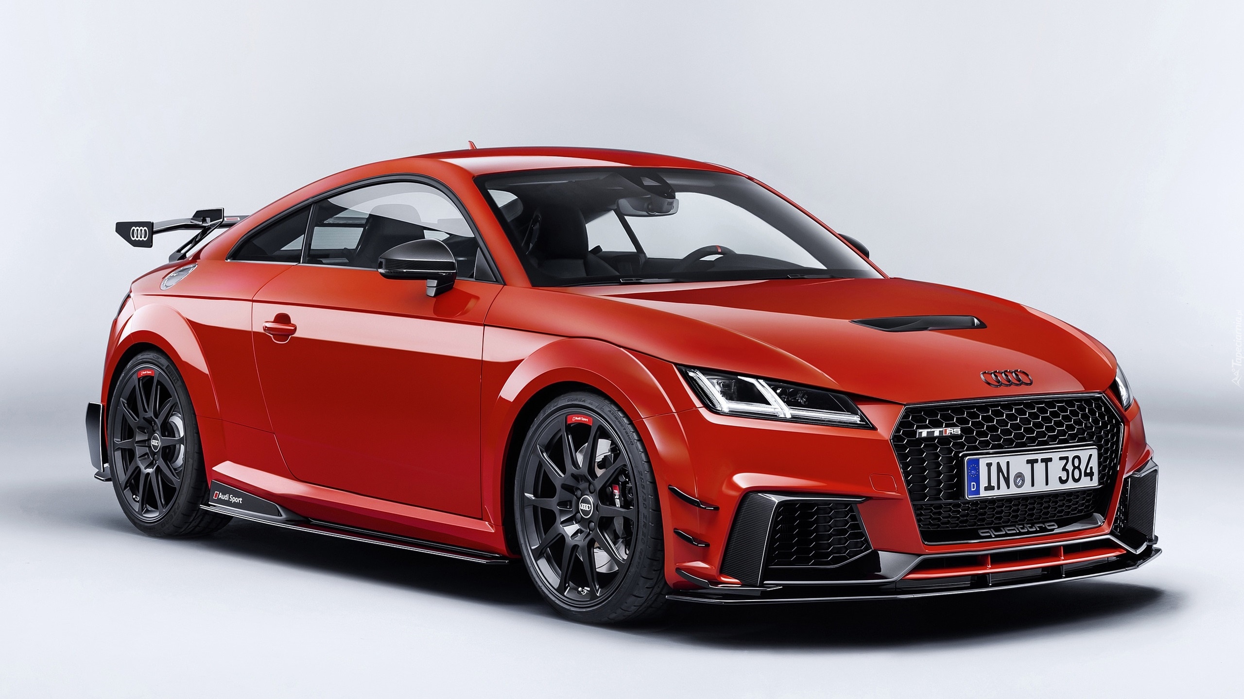 Czerwone, Audi TT RS Coupé, 2017