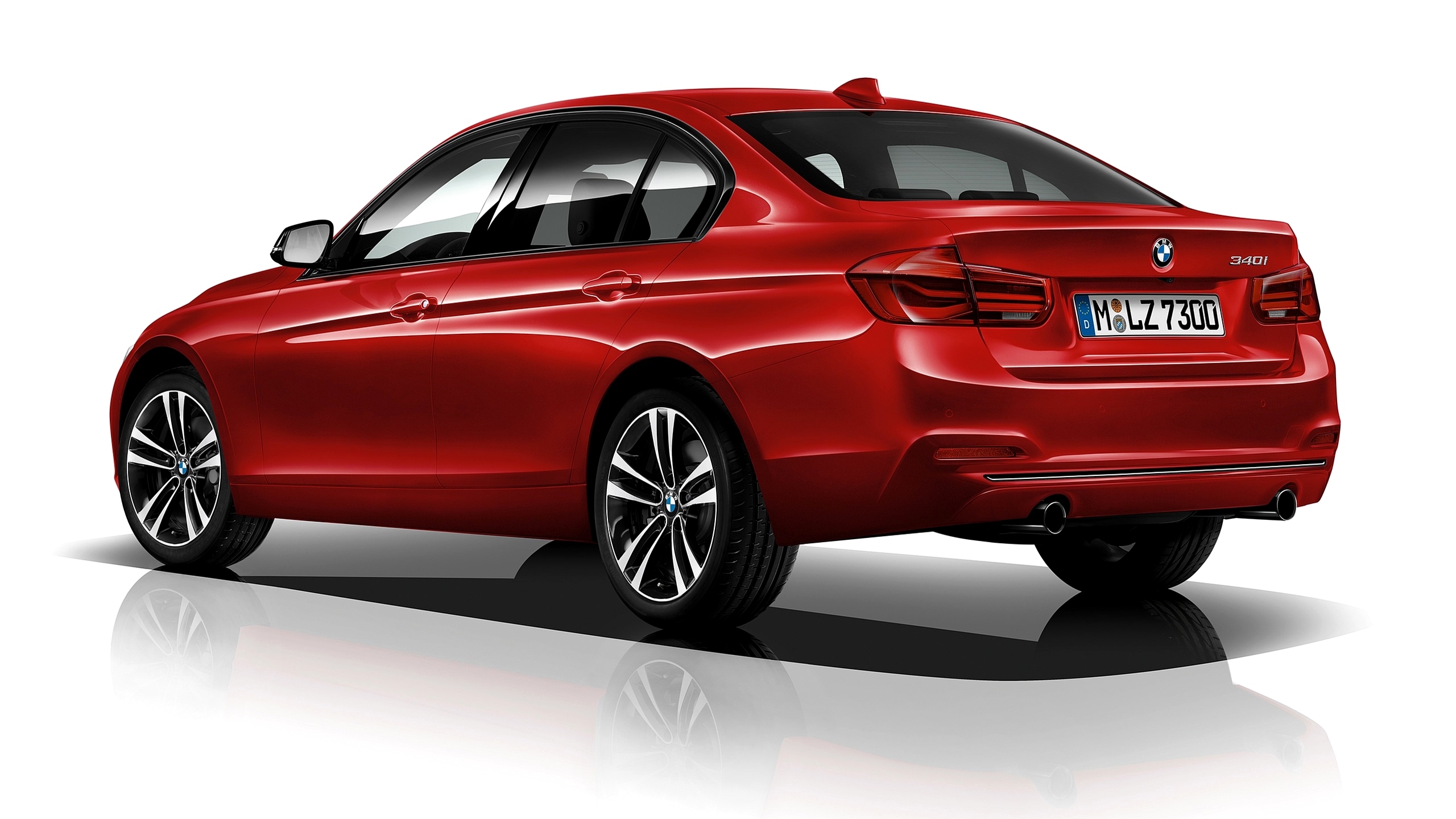 Czerwone, BMW M3 F30, 340i