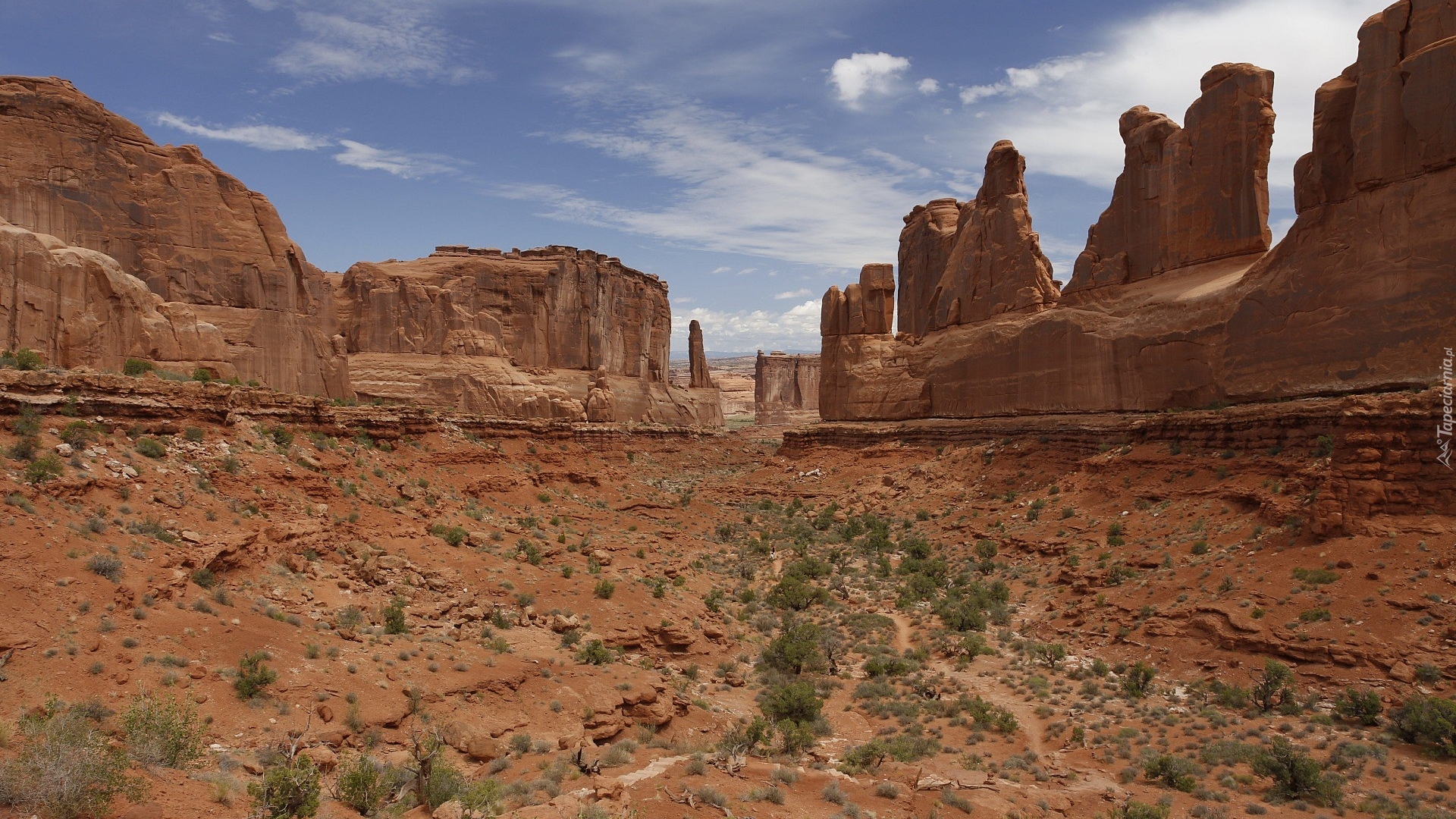 Skały, Park Narodowy Arches, Utah, Stany Zjednoczone